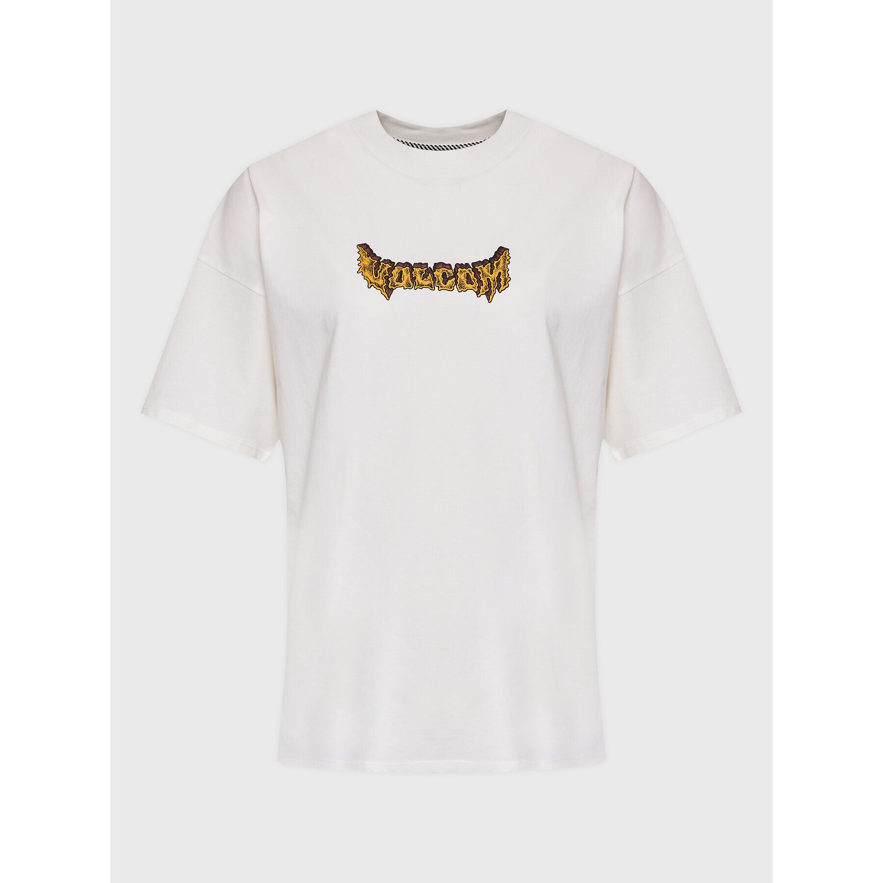 Volcom Тишърт Voltrip B3512312 Бял Regular Fit - Pepit.bg