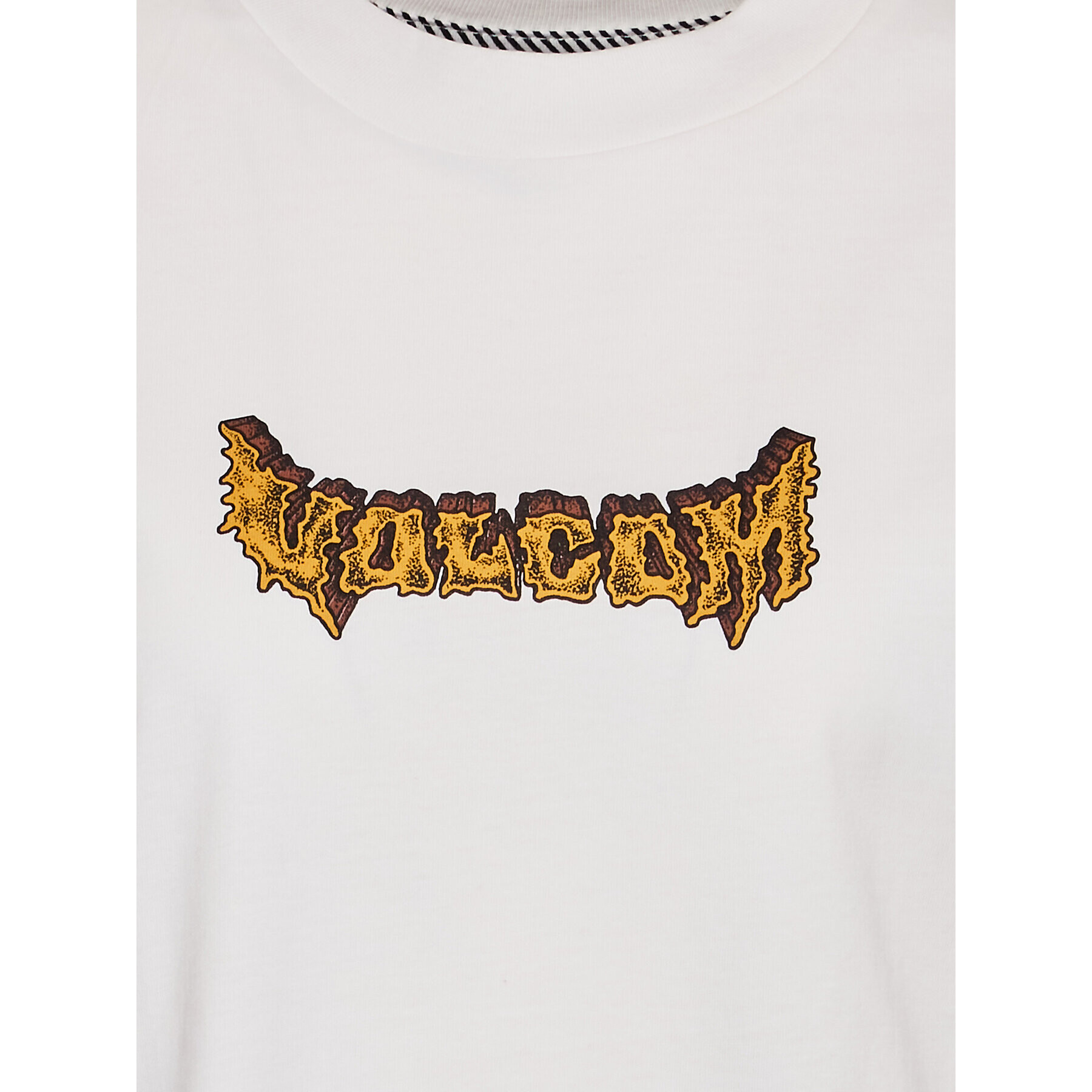 Volcom Тишърт Voltrip B3512312 Бял Regular Fit - Pepit.bg