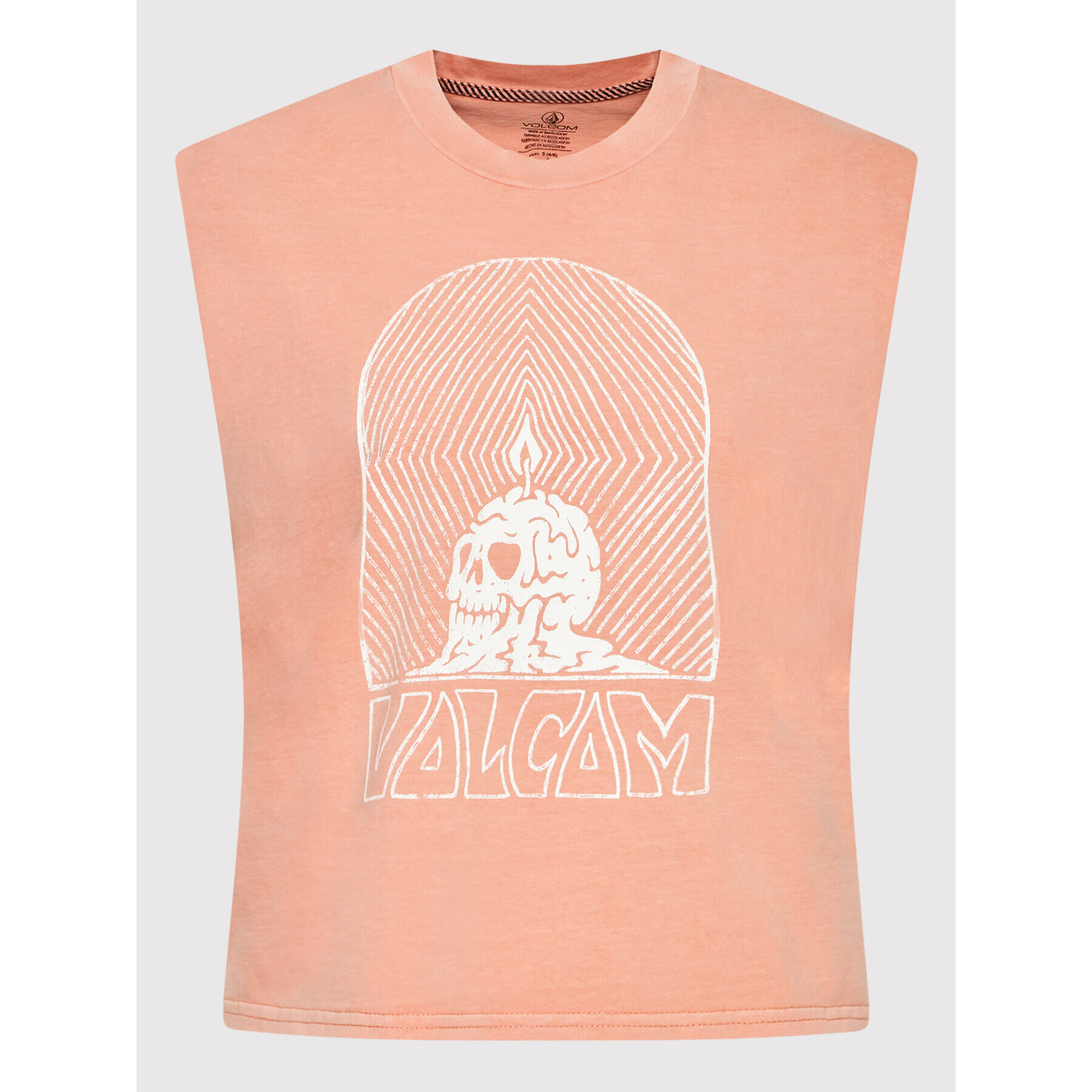 Volcom топ Volnex B4512203 Розов Boxy Fit - Pepit.bg
