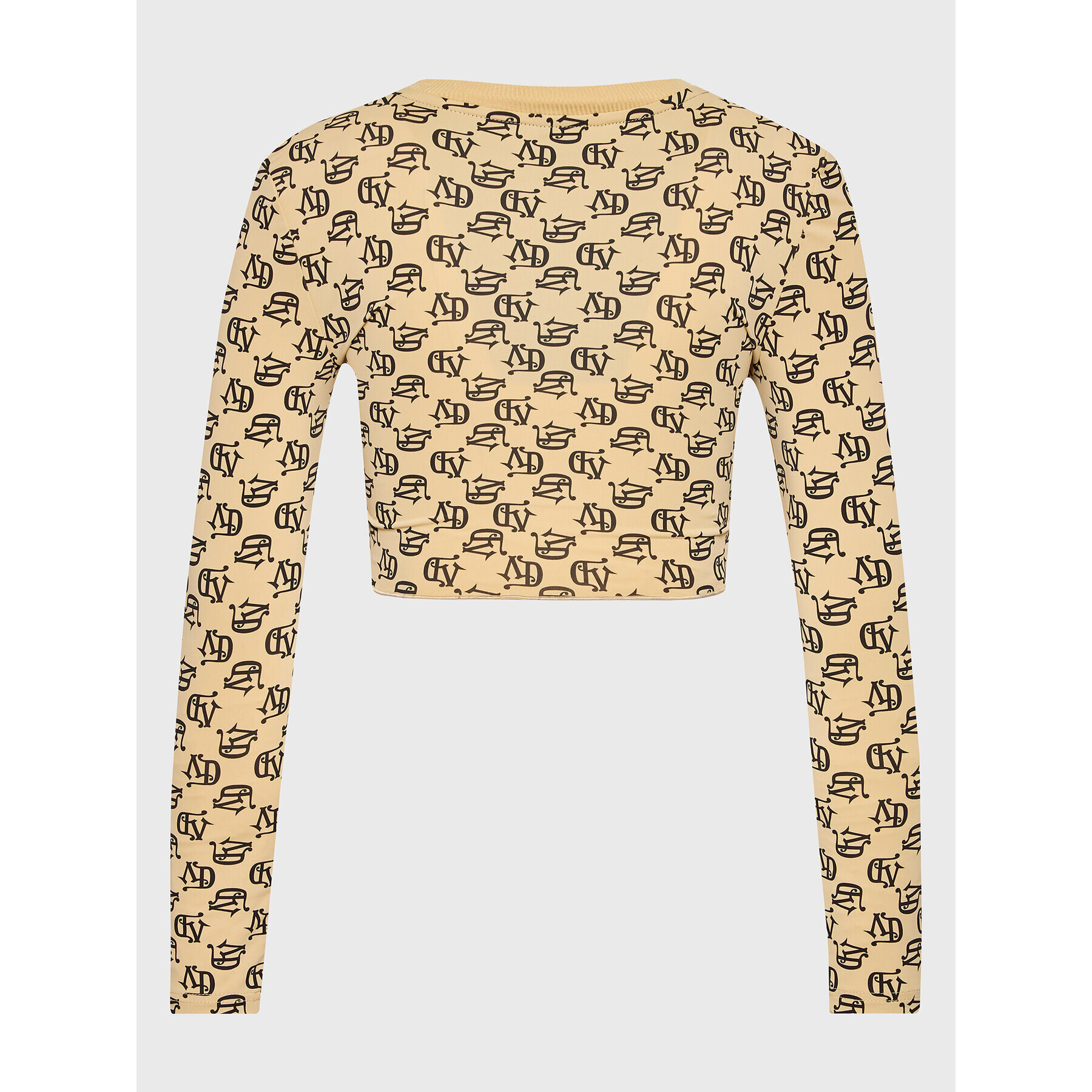 Von Dutch Блуза Baker 6224019 Бежов Slim Fit - Pepit.bg