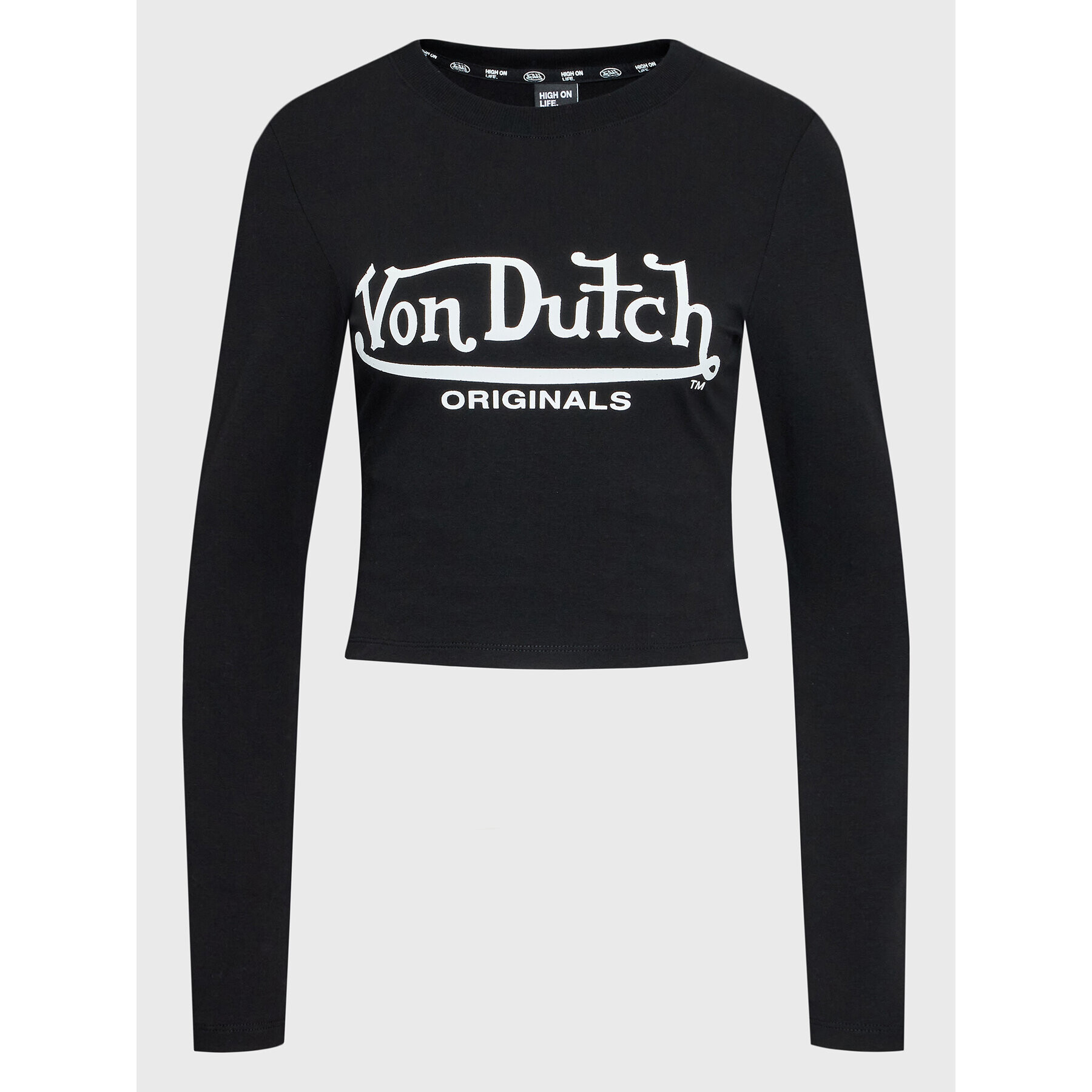 Von Dutch Блуза Blair 6 224 009 Черен Slim Fit - Pepit.bg