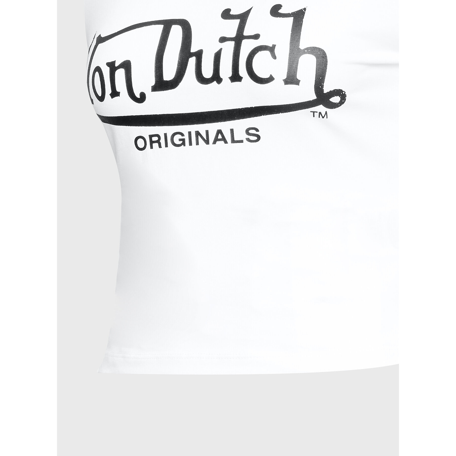 Von Dutch Блуза Blair 6 224 010 Бял Slim Fit - Pepit.bg