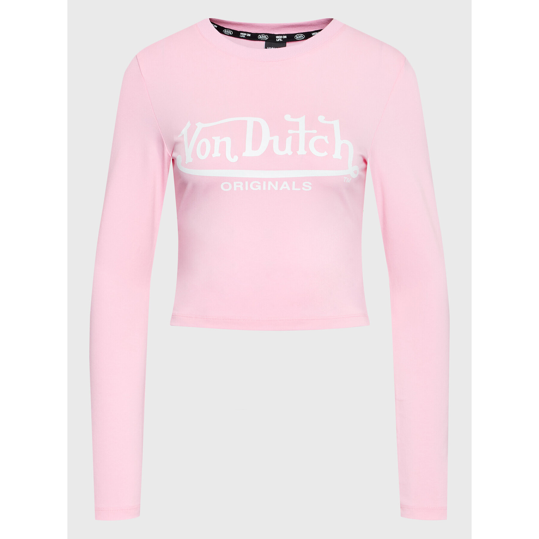 Von Dutch Блуза Blair 6 224 012 Розов Slim Fit - Pepit.bg
