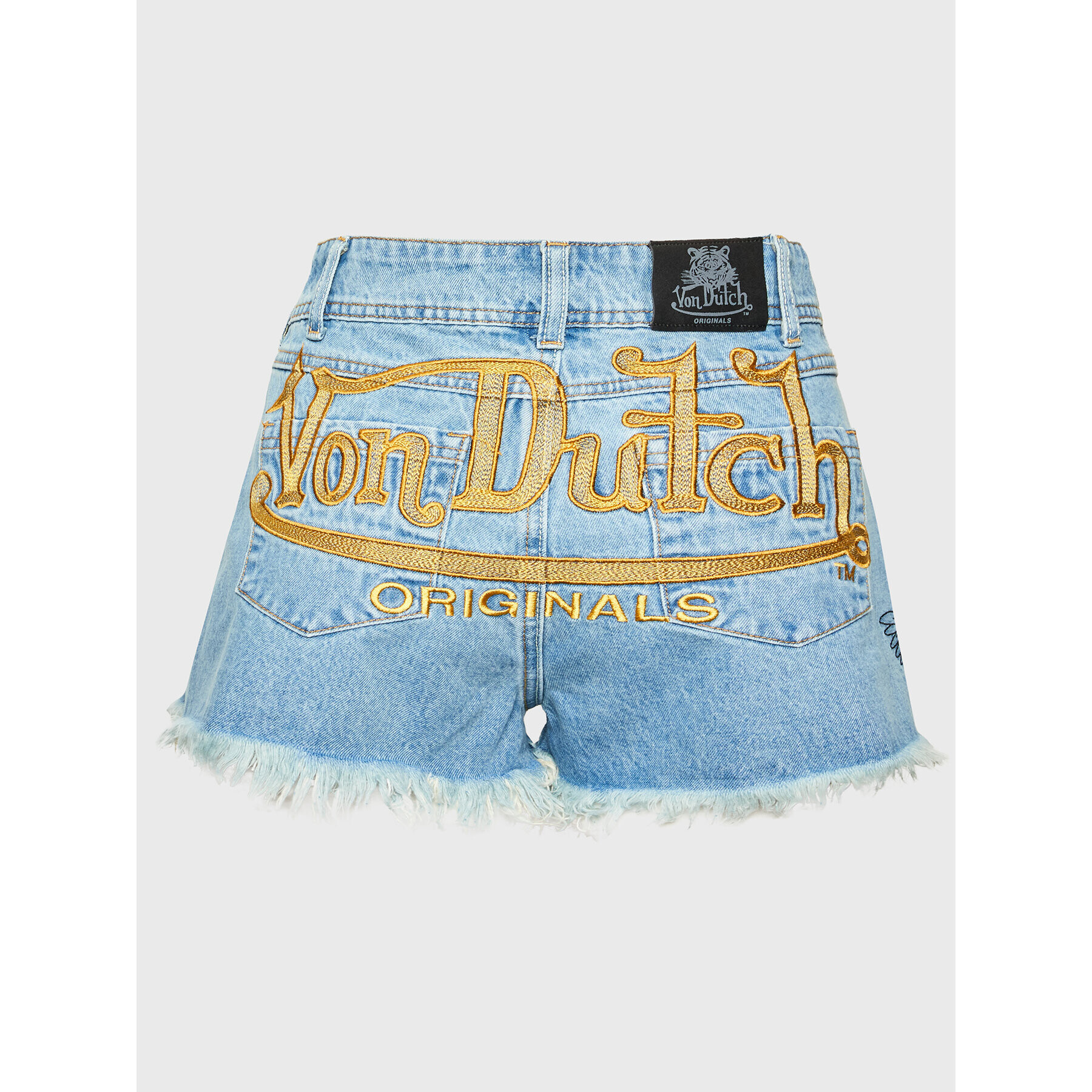 Von Dutch Дънкови шорти Emery 6 210 001 Син Regular Fit - Pepit.bg
