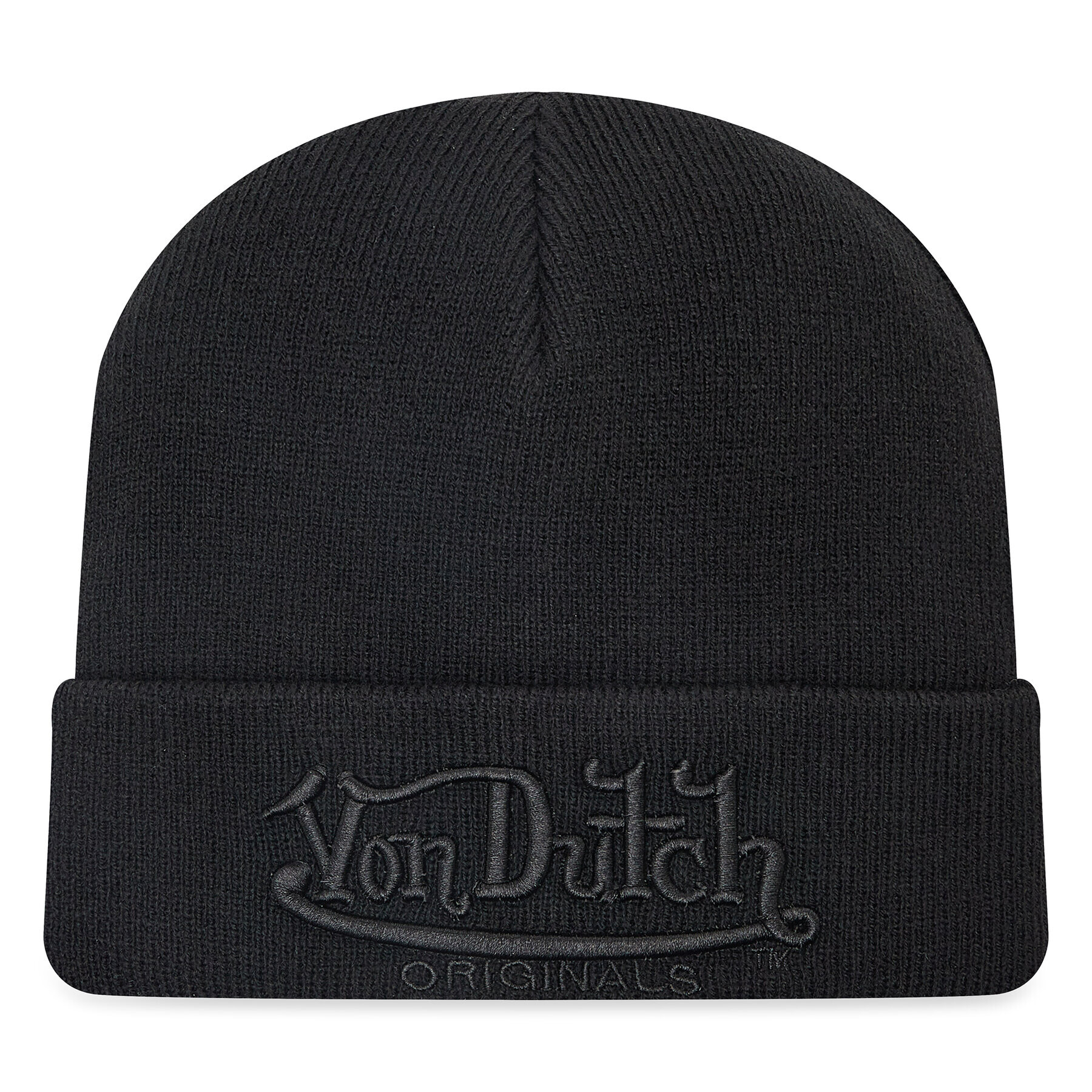 Von Dutch Шапка Beanie Flint 7050113 Черен - Pepit.bg