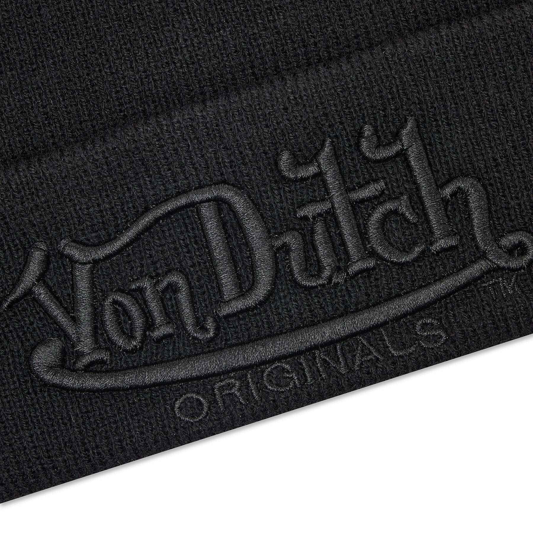 Von Dutch Шапка Beanie Flint 7050113 Черен - Pepit.bg