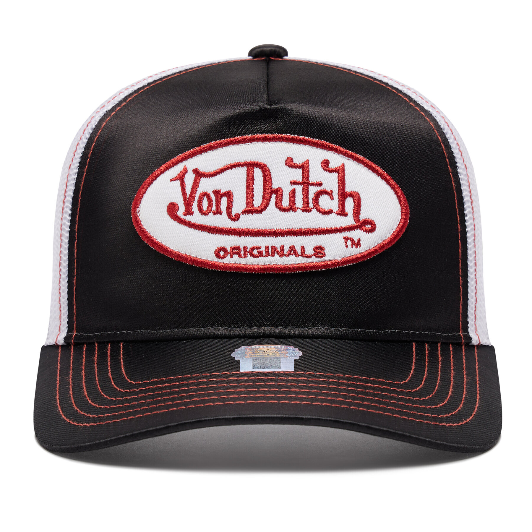 Von Dutch Шапка с козирка Cary 7030162 Черен - Pepit.bg