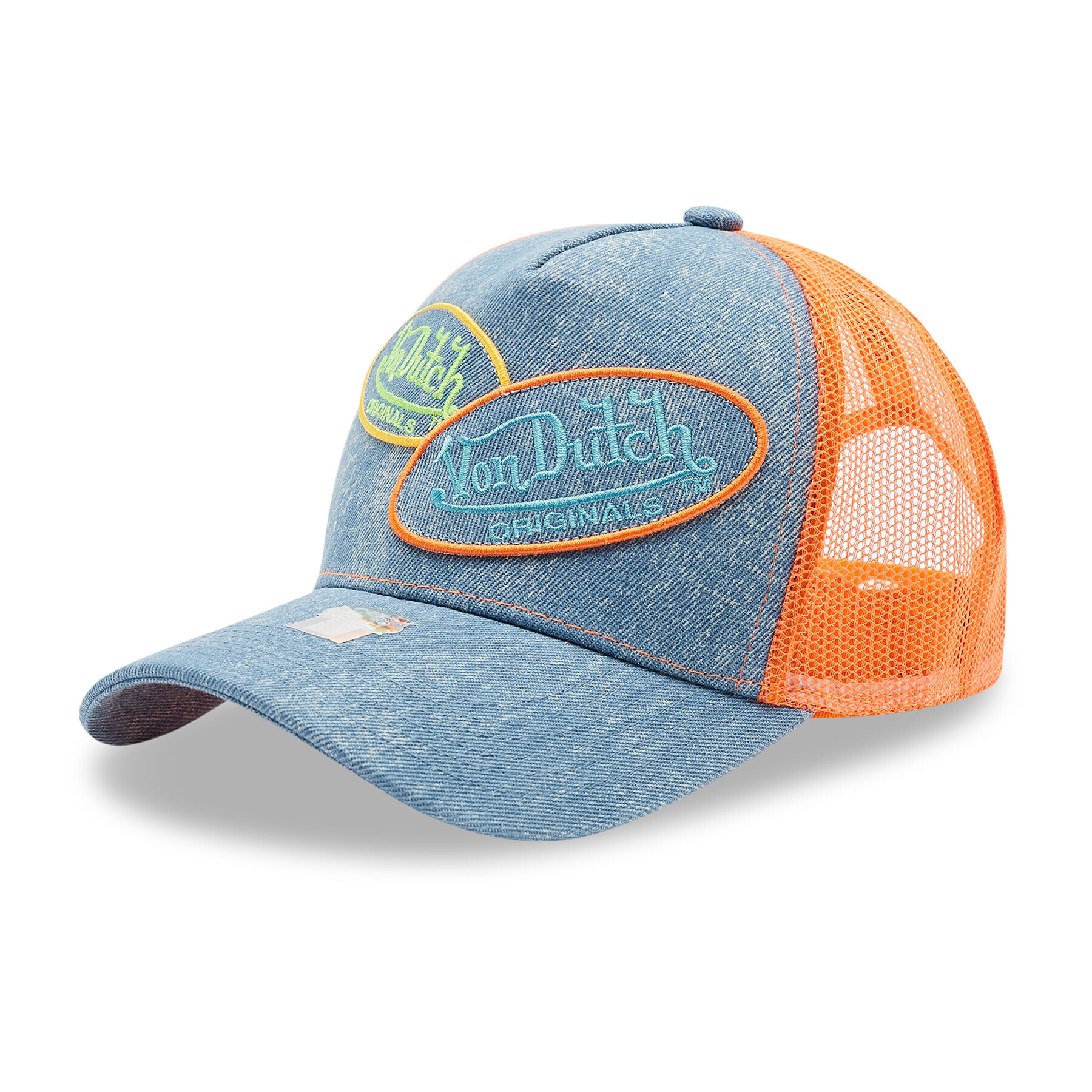 Von Dutch Шапка с козирка Russel 7030040 Син - Pepit.bg