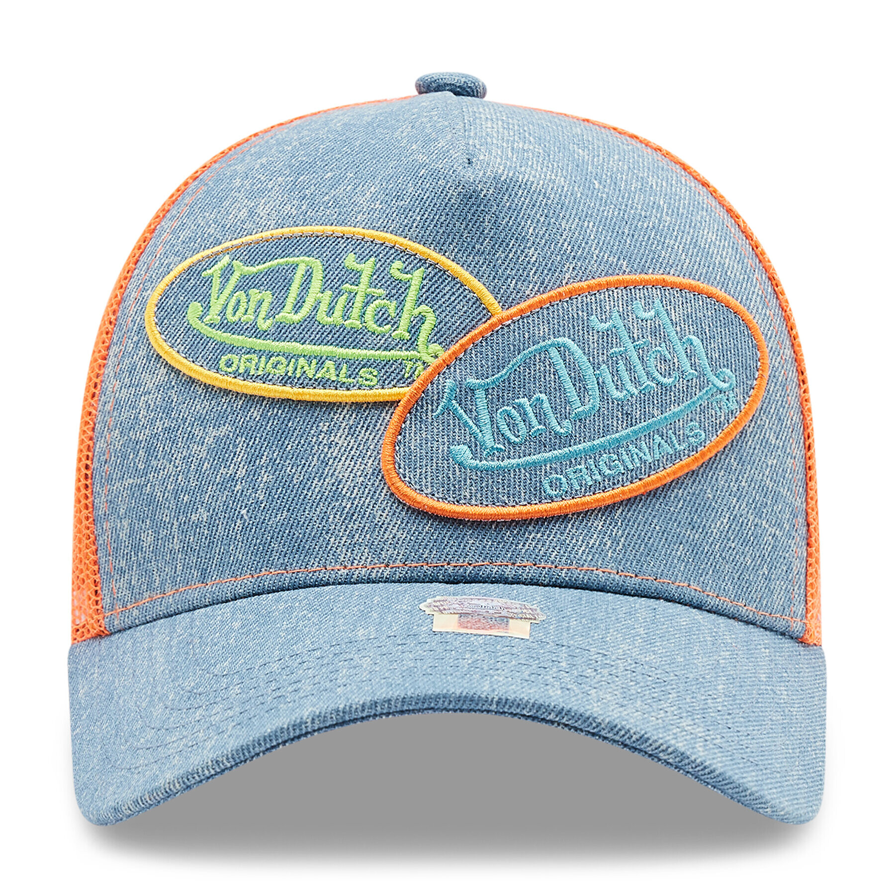Von Dutch Шапка с козирка Russel 7030040 Син - Pepit.bg