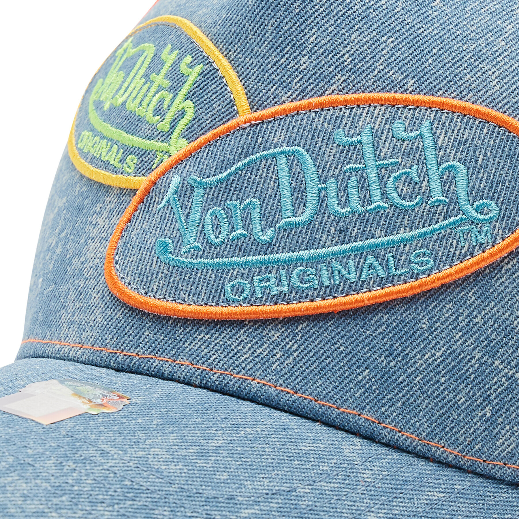 Von Dutch Шапка с козирка Russel 7030040 Син - Pepit.bg