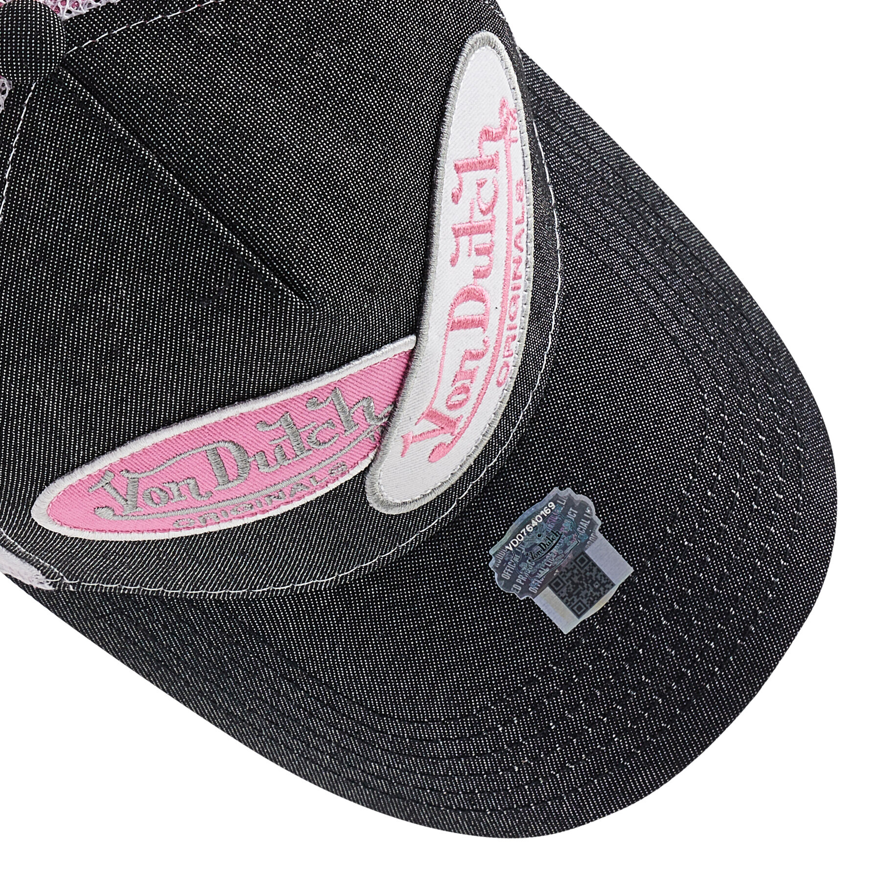 Von Dutch Шапка с козирка Russel 7030136 Сив - Pepit.bg