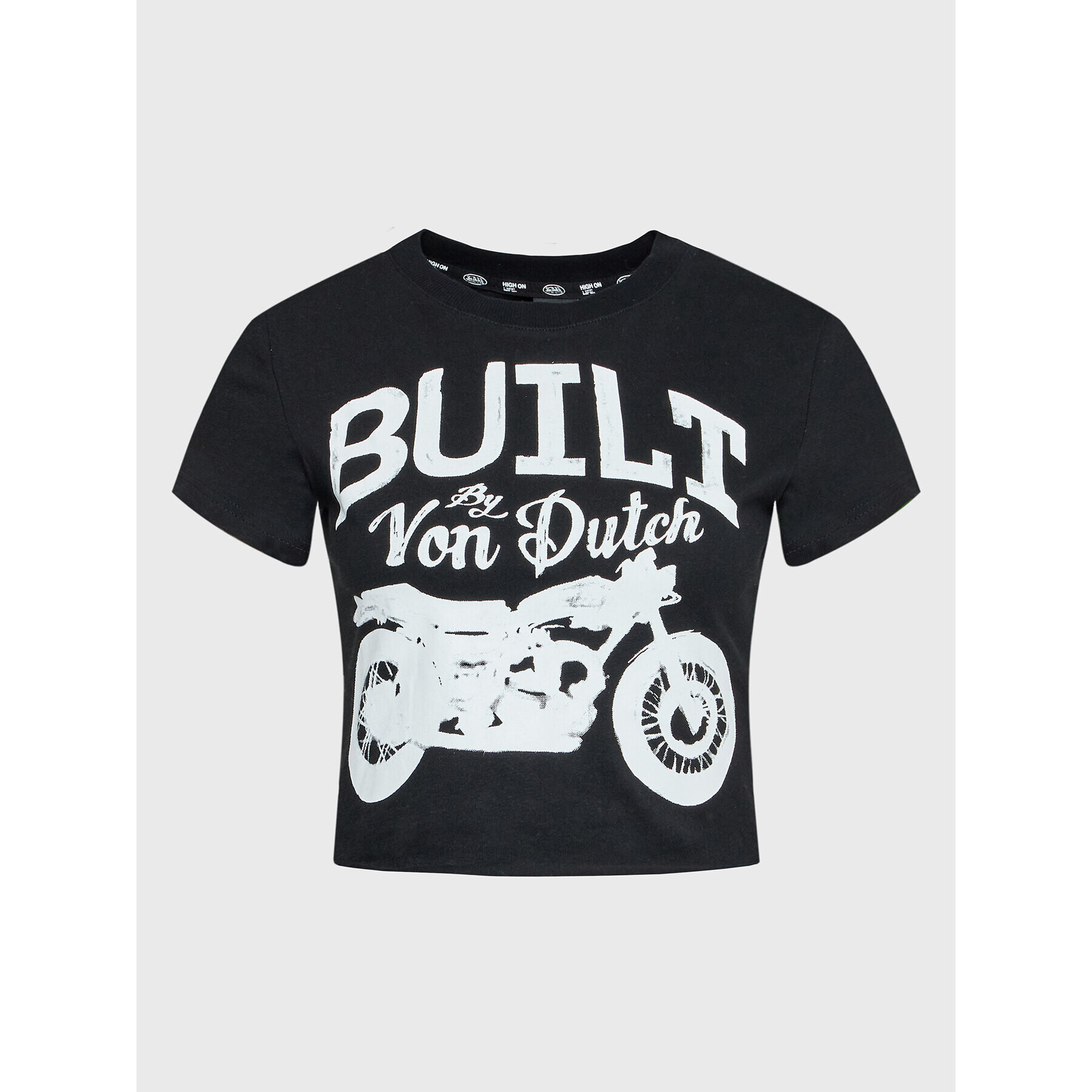 Von Dutch Тишърт Amanda 6 230 056 Черен Regular Fit - Pepit.bg