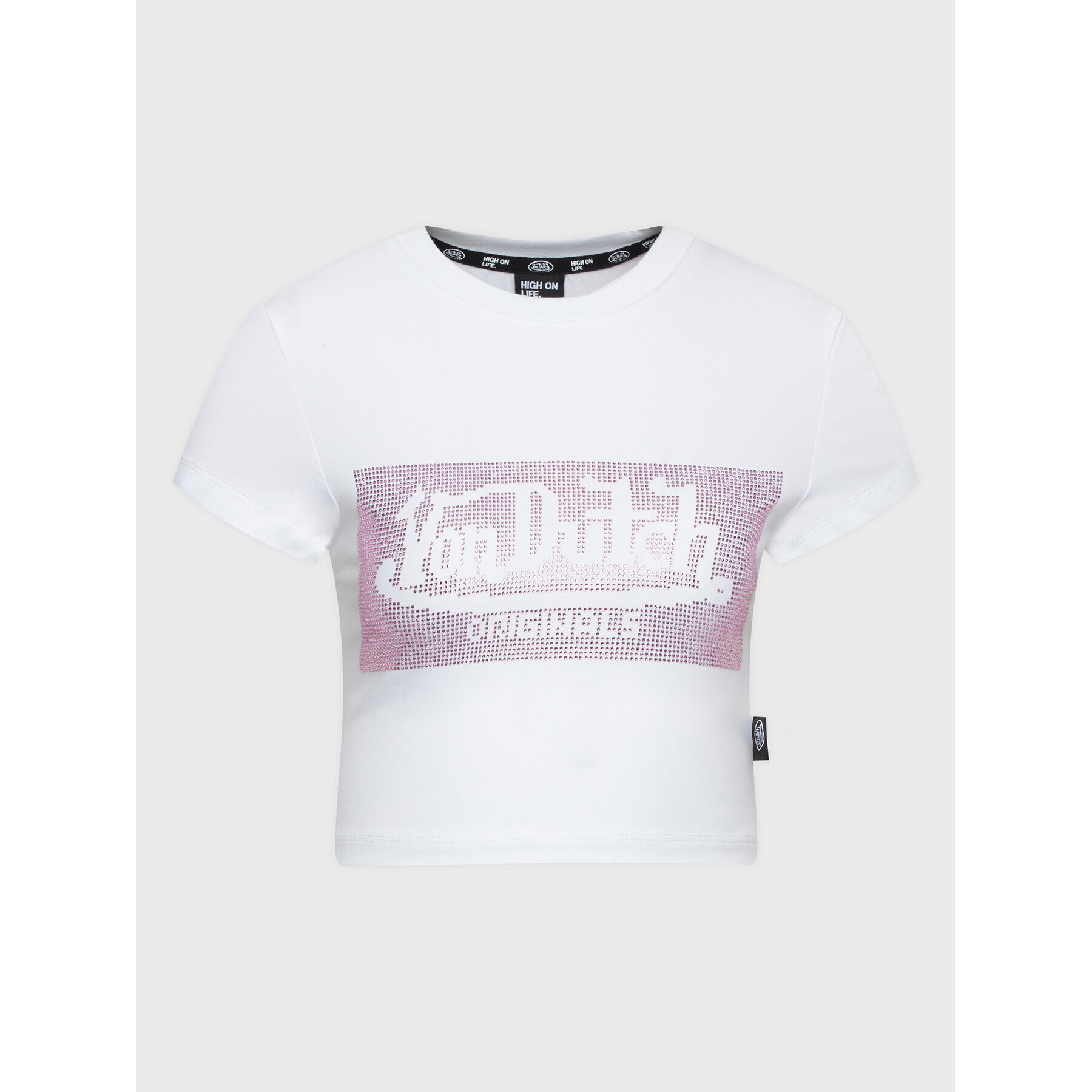 Von Dutch Тишърт Anna 6230062 Бял Regular Fit - Pepit.bg