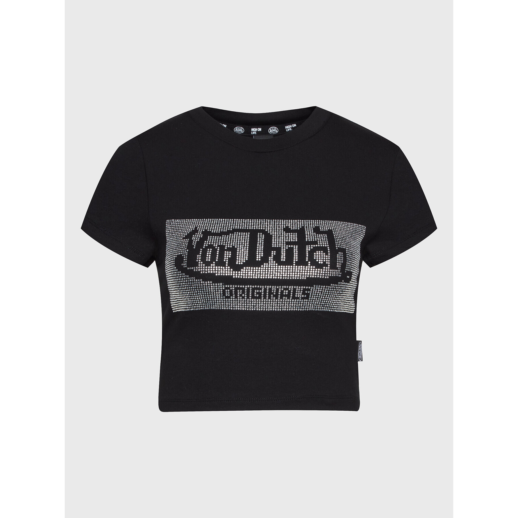 Von Dutch Тишърт Anna 6230063 Черен Regular Fit - Pepit.bg