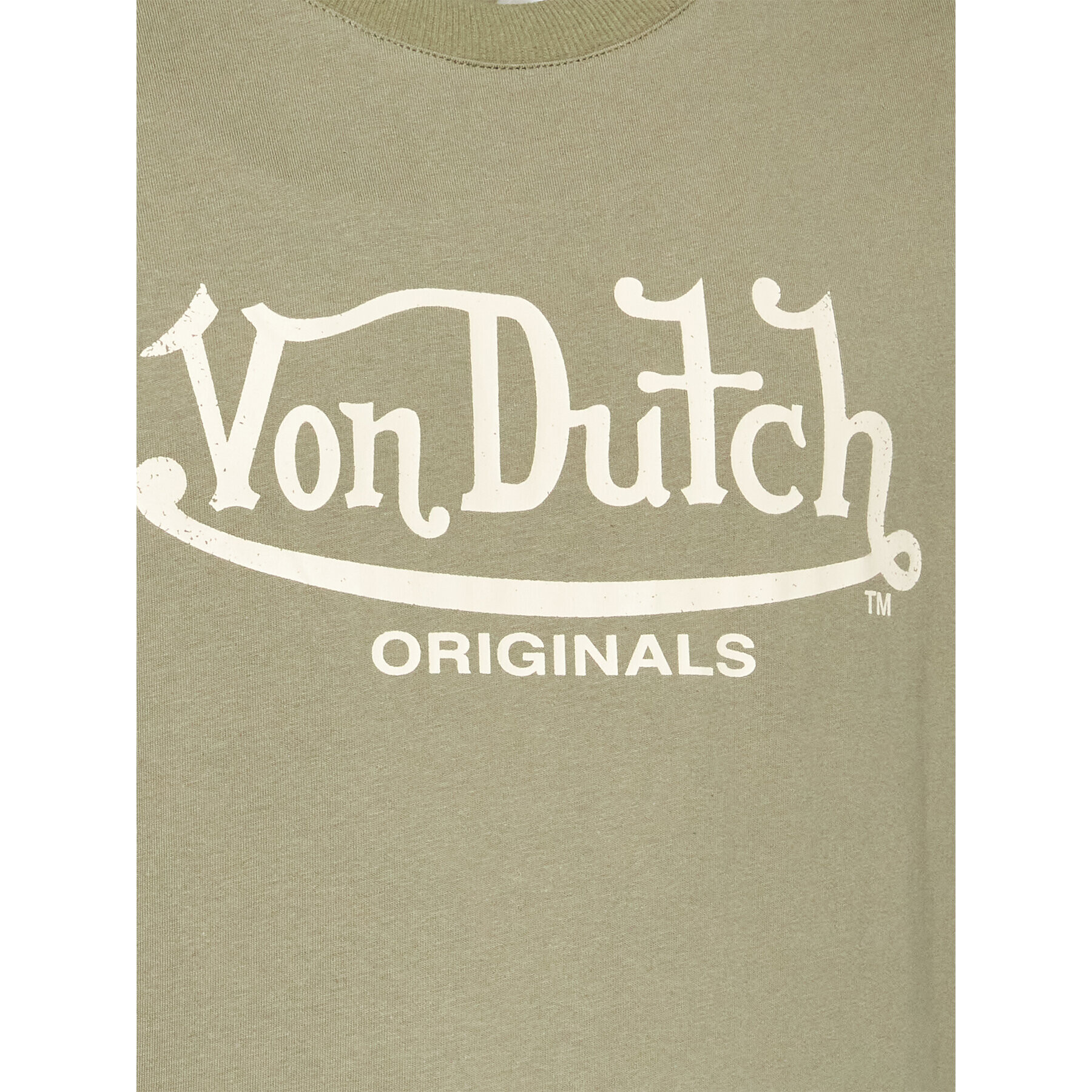 Von Dutch Тишърт Lennon 6 330 059 Зелен Regular Fit - Pepit.bg