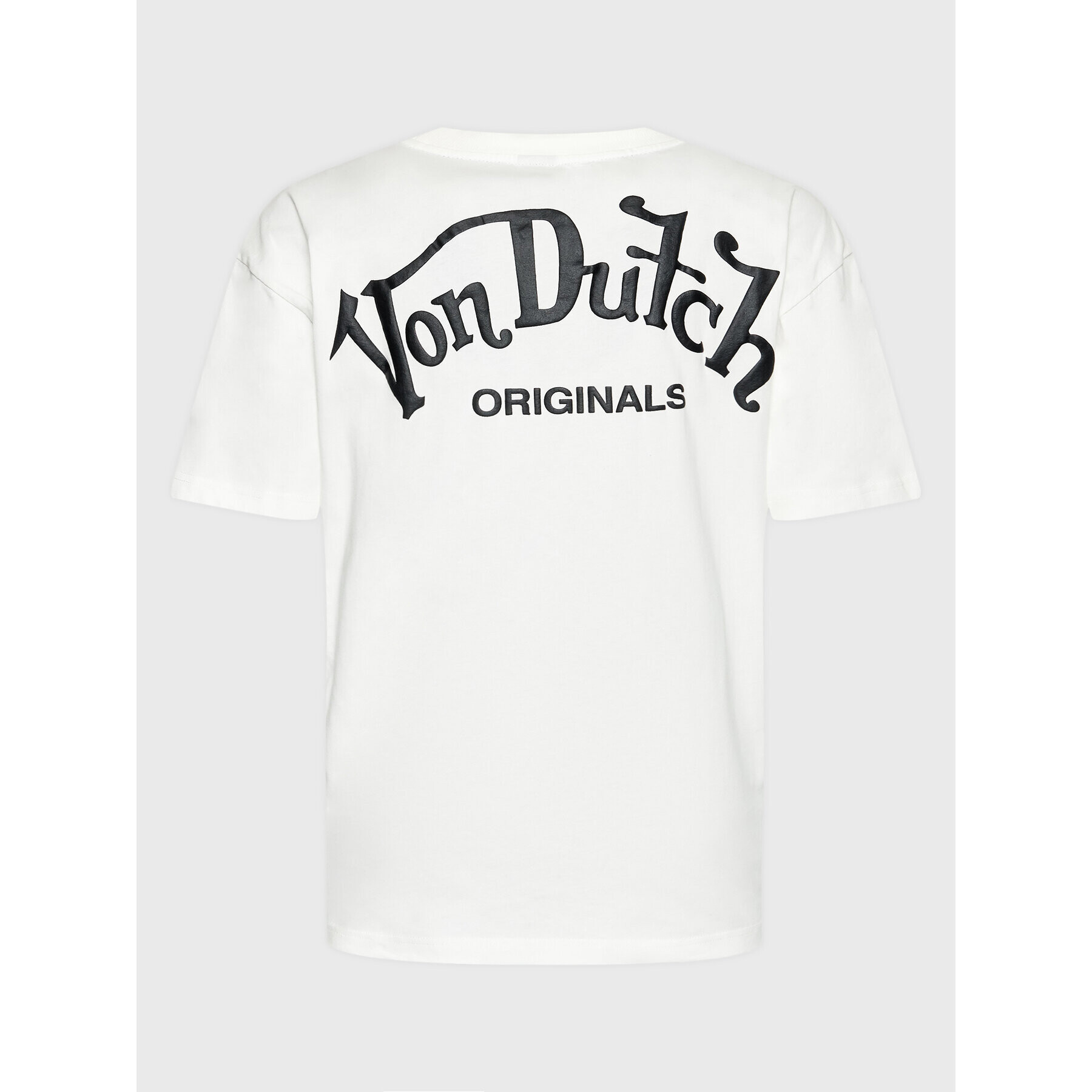 Von Dutch Тишърт May 6 330 064 Бял Regular Fit - Pepit.bg