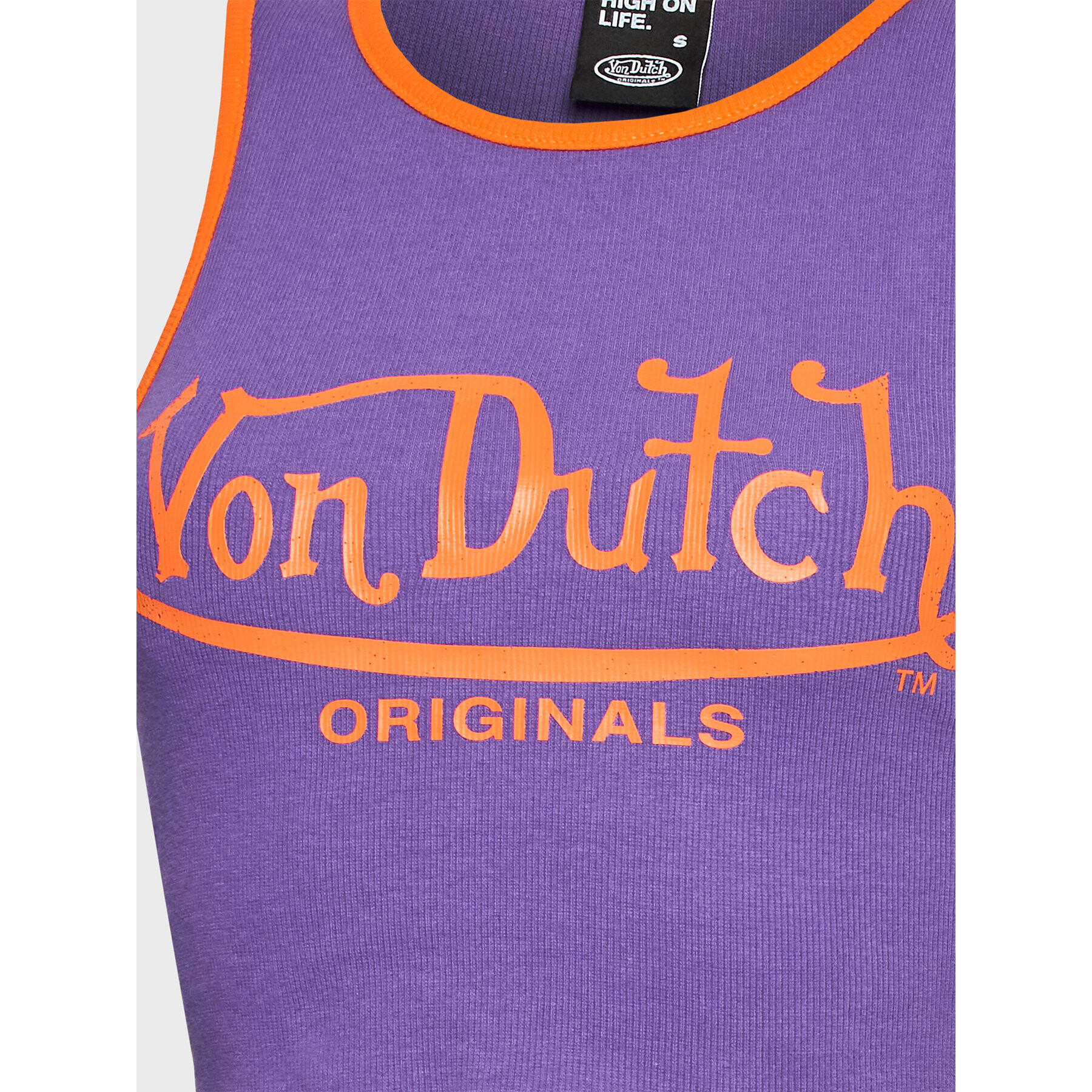 Von Dutch топ Ashley 6 231 043 Виолетов Slim Fit - Pepit.bg