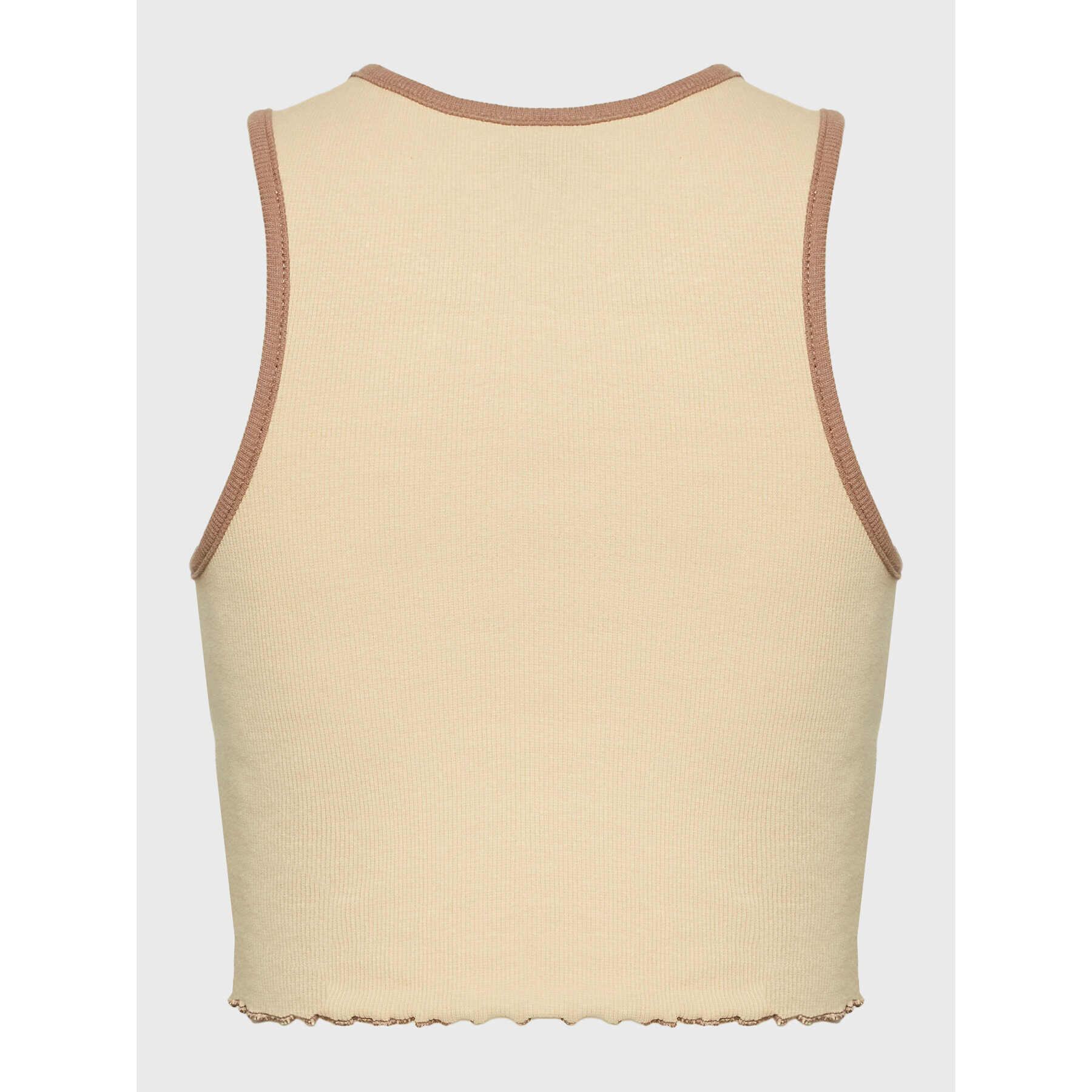 Von Dutch топ Ashley 6 231 045 Бежов Slim Fit - Pepit.bg