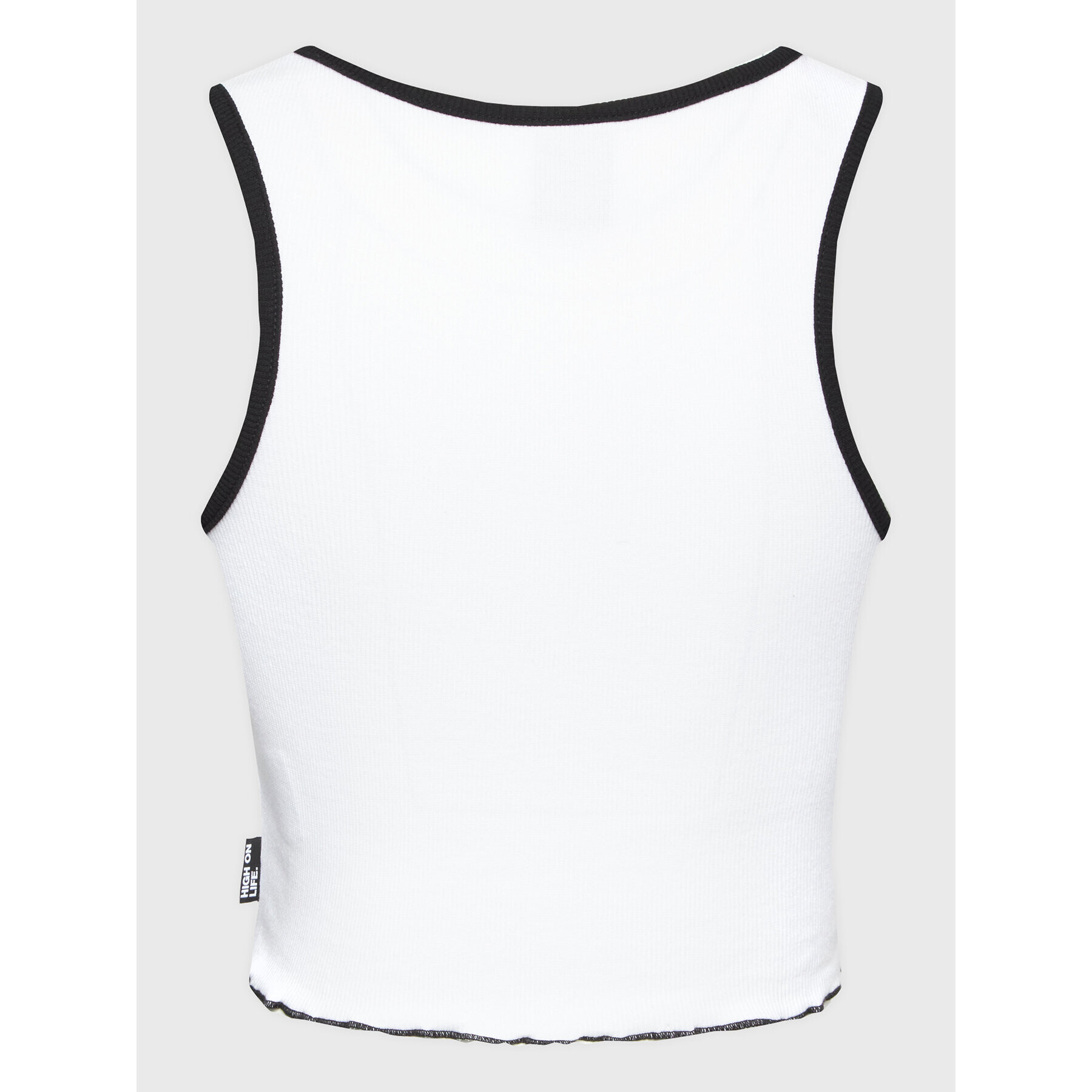 Von Dutch топ Ashley 6231065 Бял Slim Fit - Pepit.bg