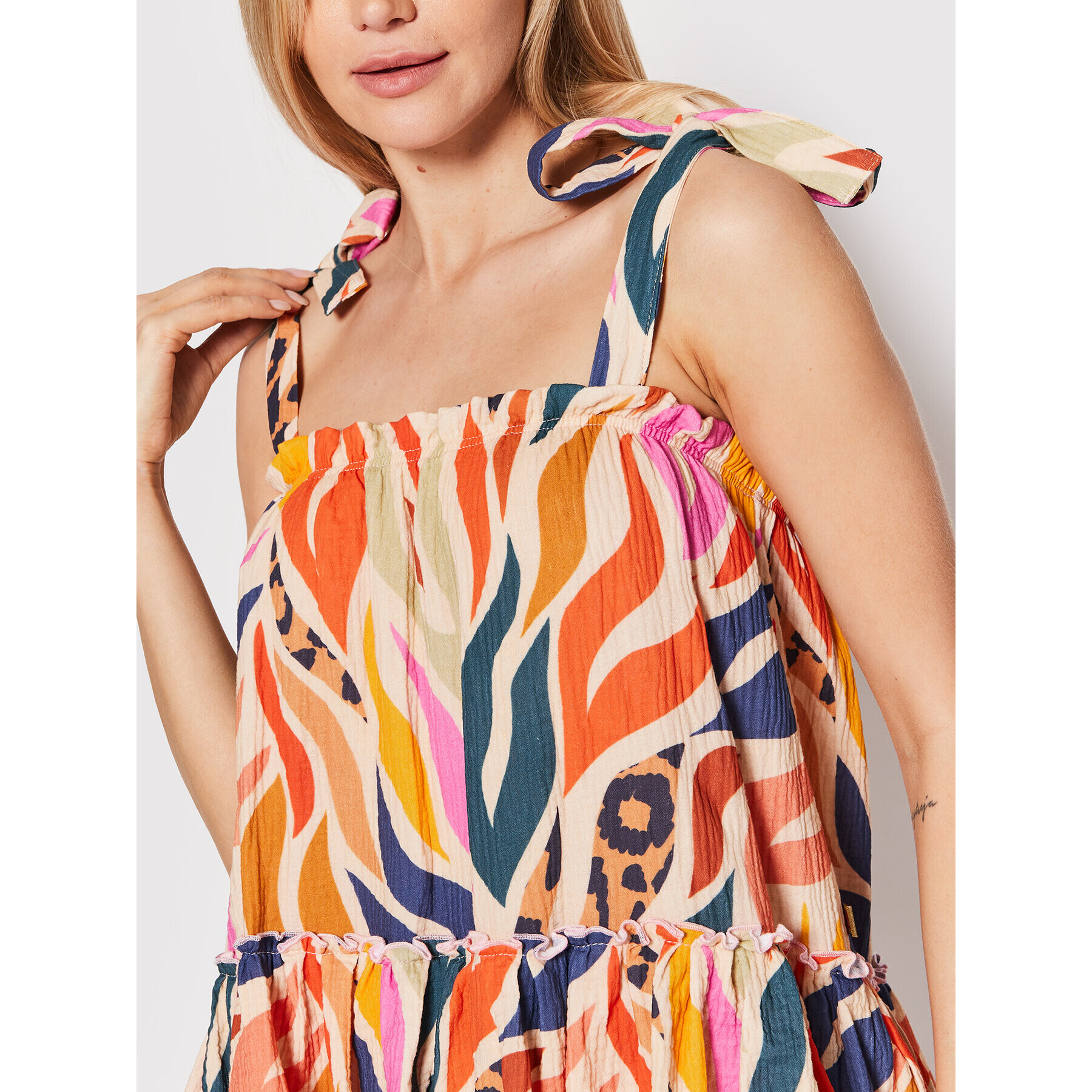 Waikane Vibe Лятна рокля Flame Цветен Regular Fit - Pepit.bg