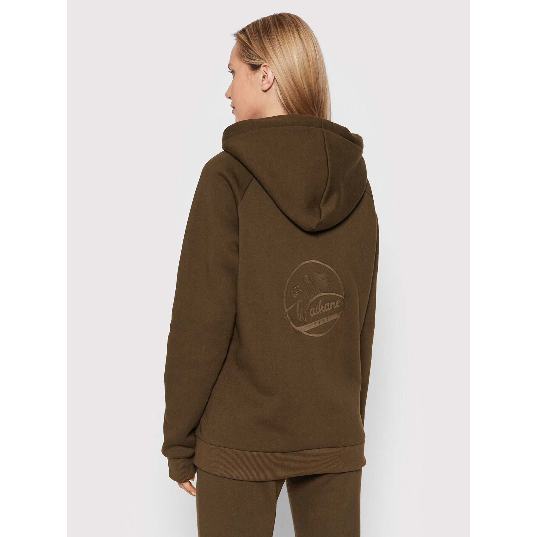 Waikane Vibe Суитшърт Chocolate Кафяв Regular Fit - Pepit.bg