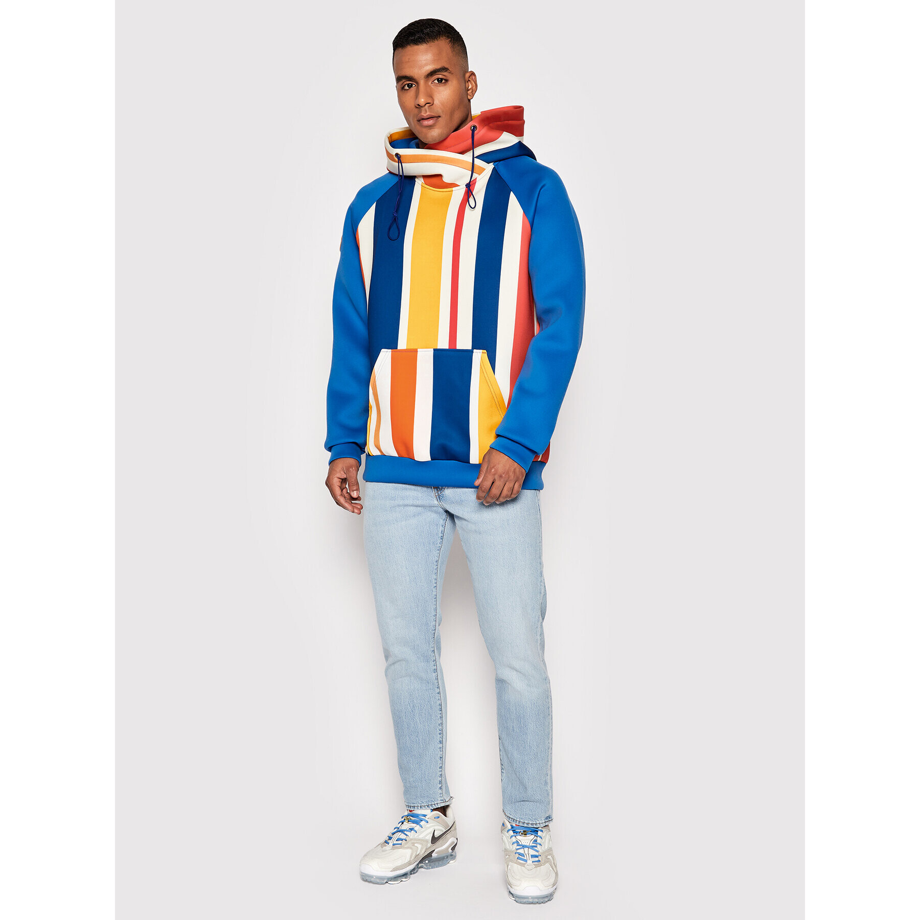 Waikane Vibe Суитшърт Stripes Цветен Regular Fit - Pepit.bg