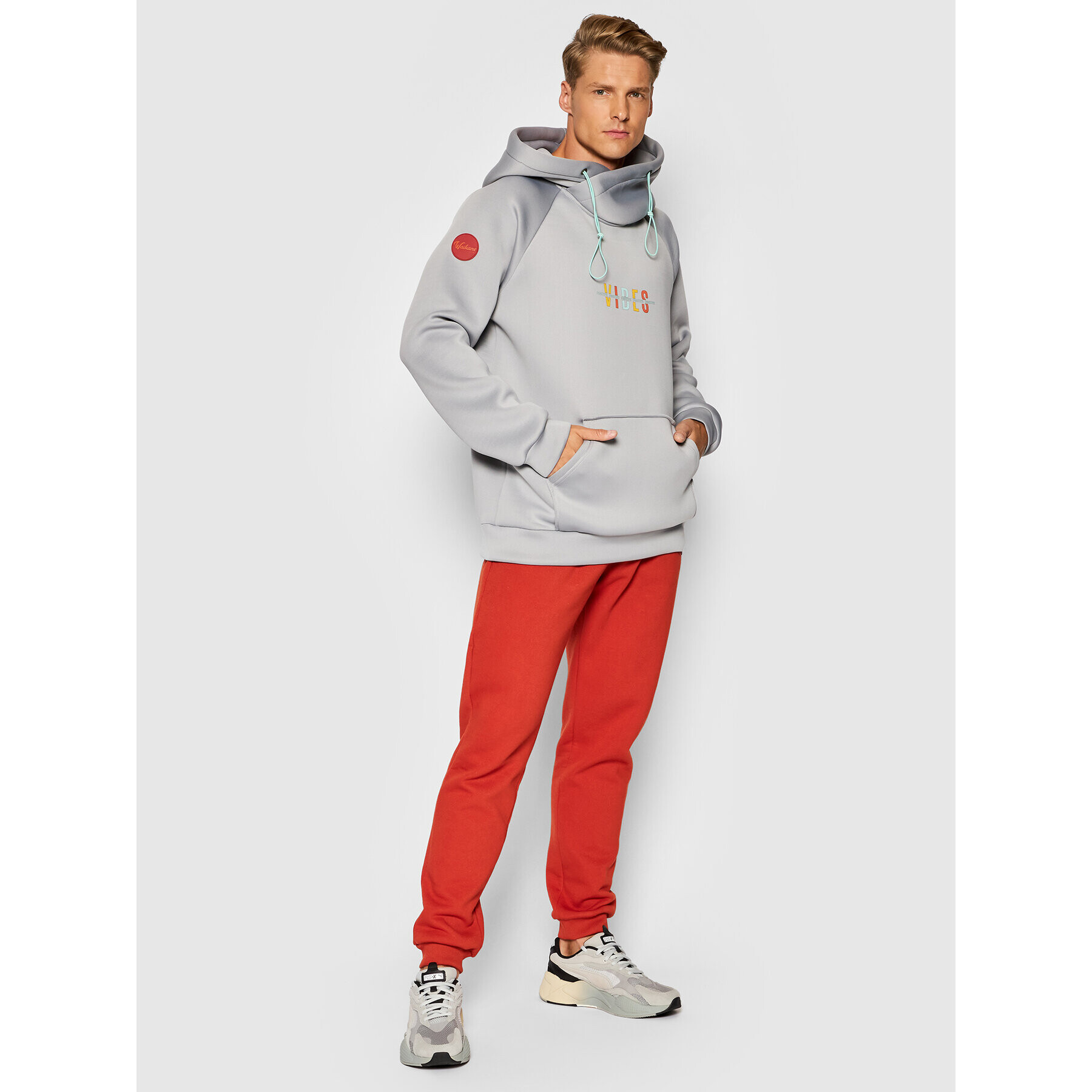 Waikane Vibe Суитшърт Vibe Сив Regular Fit - Pepit.bg