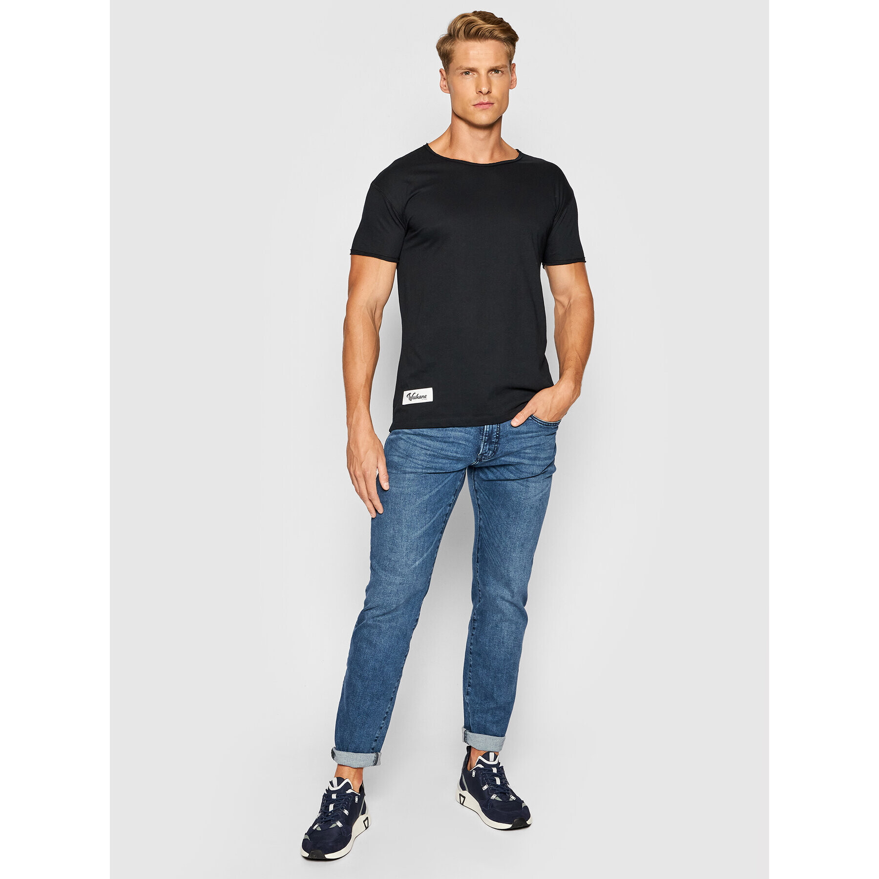 Waikane Vibe Тишърт Waikane Черен Relaxed Fit - Pepit.bg