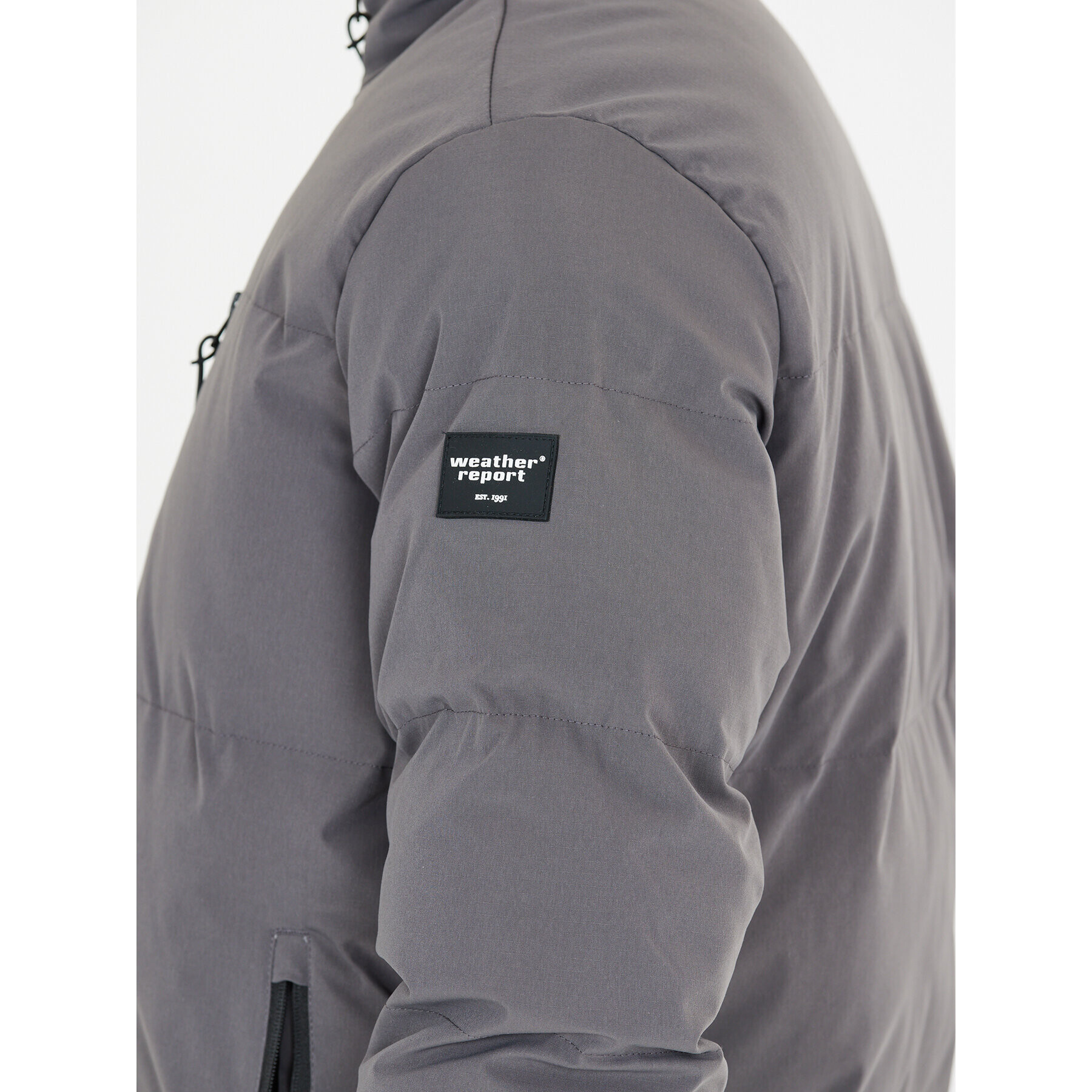 Weather Report Пухено яке Onix WR234026 Сив Regular Fit - Pepit.bg