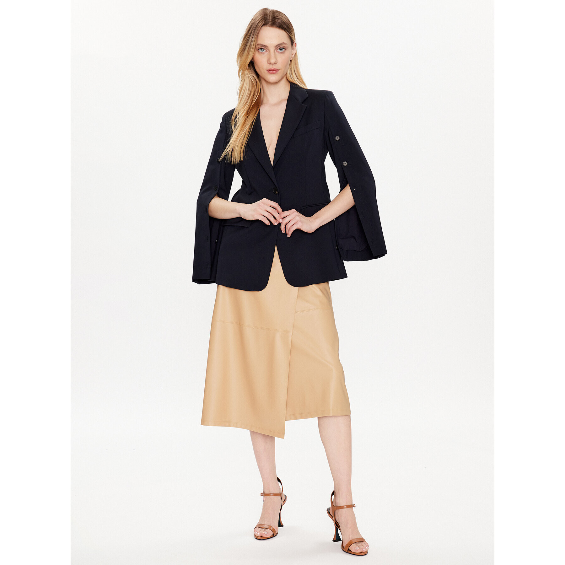 Weekend Max Mara Сако Carpazi 23504106 Тъмносин Regular Fit - Pepit.bg