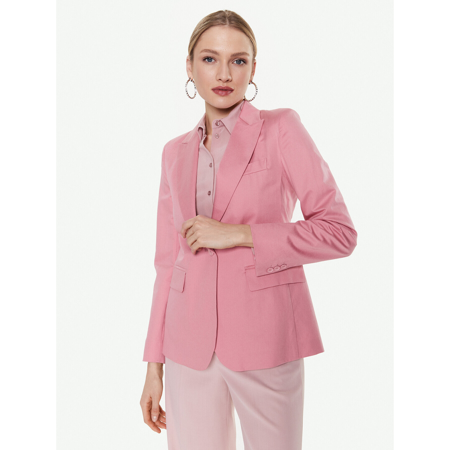 Weekend Max Mara Сако Gelosia 23504102 Розов Regular Fit - Pepit.bg