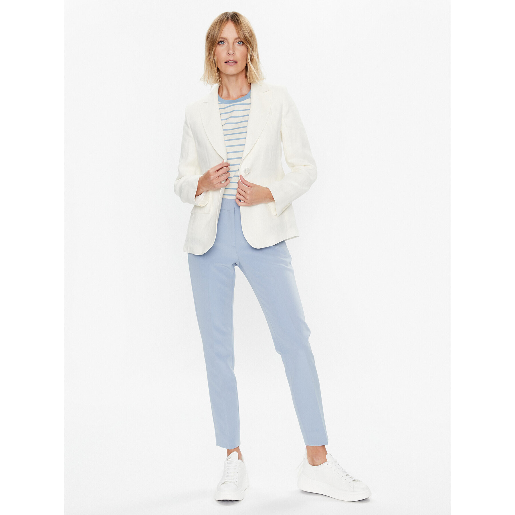 Weekend Max Mara Сако Nalut 2350410431 Екрю Regular Fit - Pepit.bg