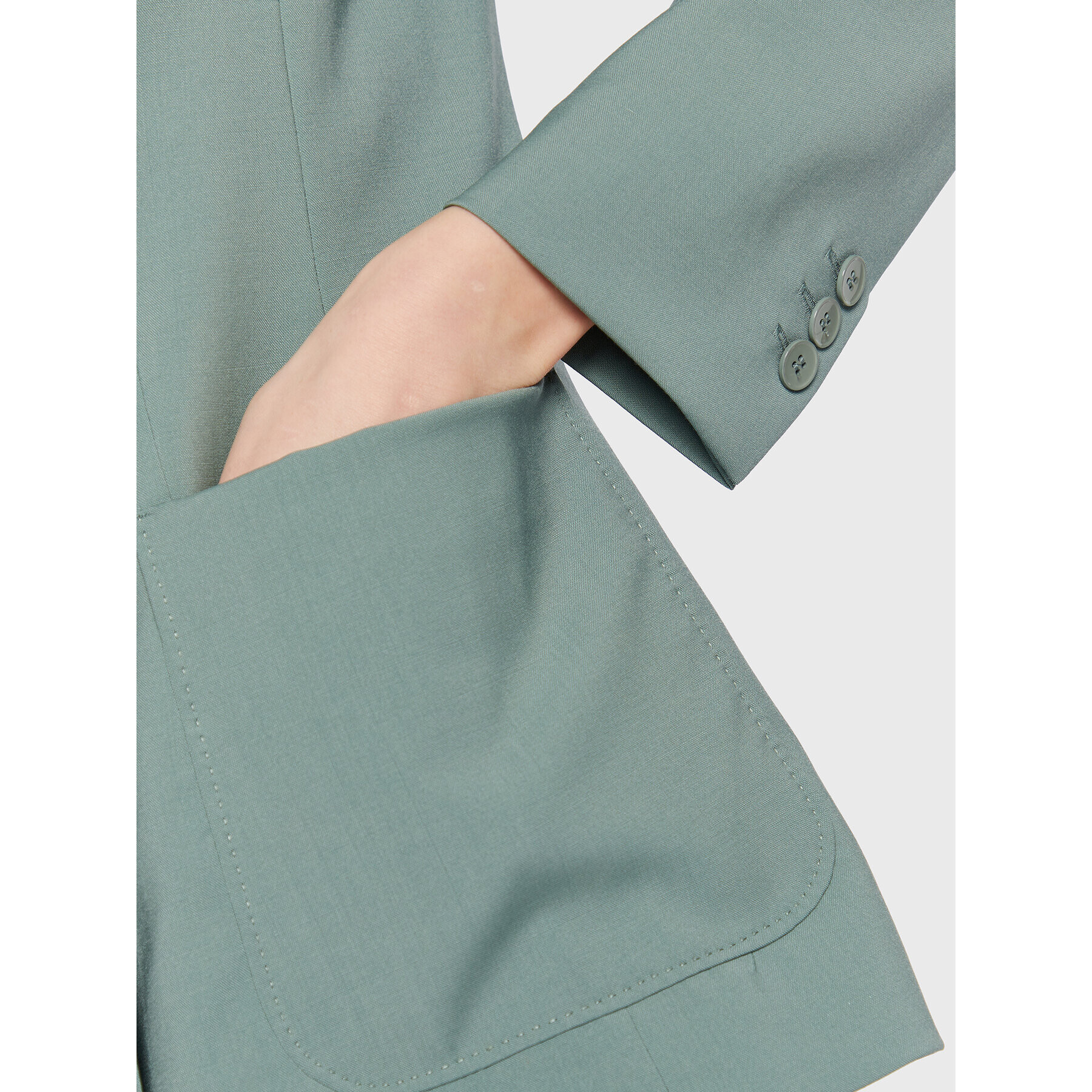 Weekend Max Mara Сако Nervoso 23504104 Зелен Regular Fit - Pepit.bg