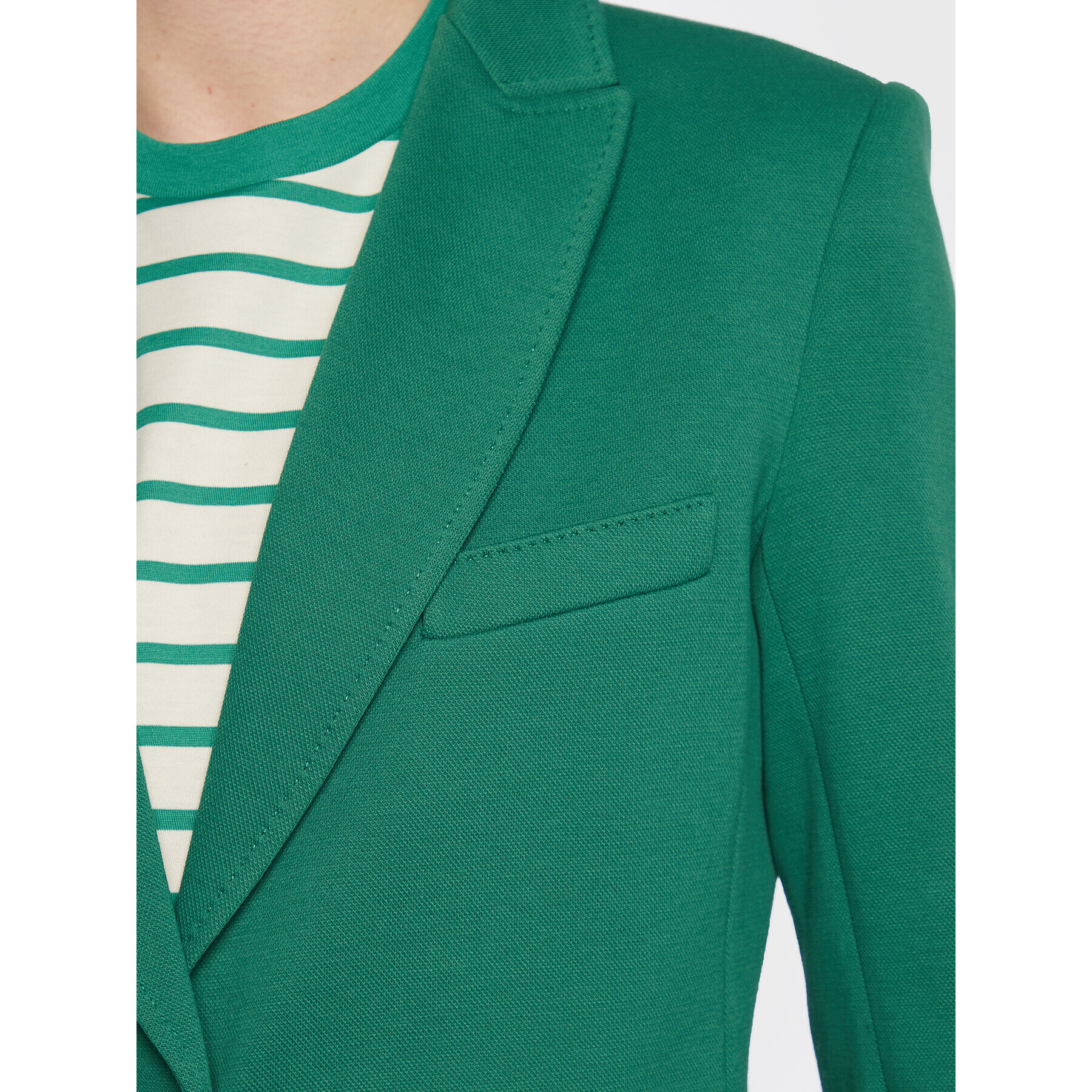 Weekend Max Mara Блейзър Ravenna 23591103 Зелен Regular Fit - Pepit.bg