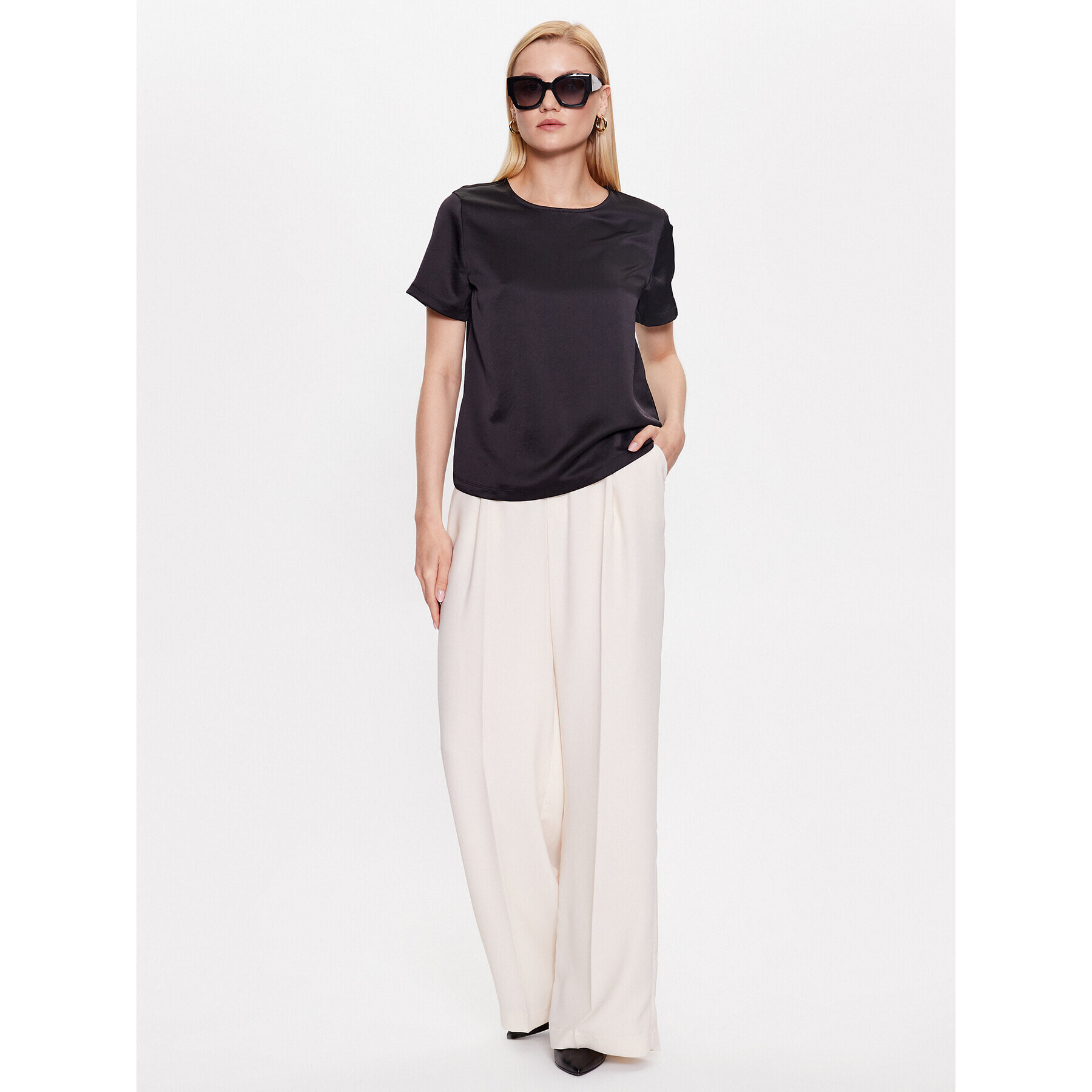 Weekend Max Mara Блуза Gilbert 2359460239 Черен Regular Fit - Pepit.bg