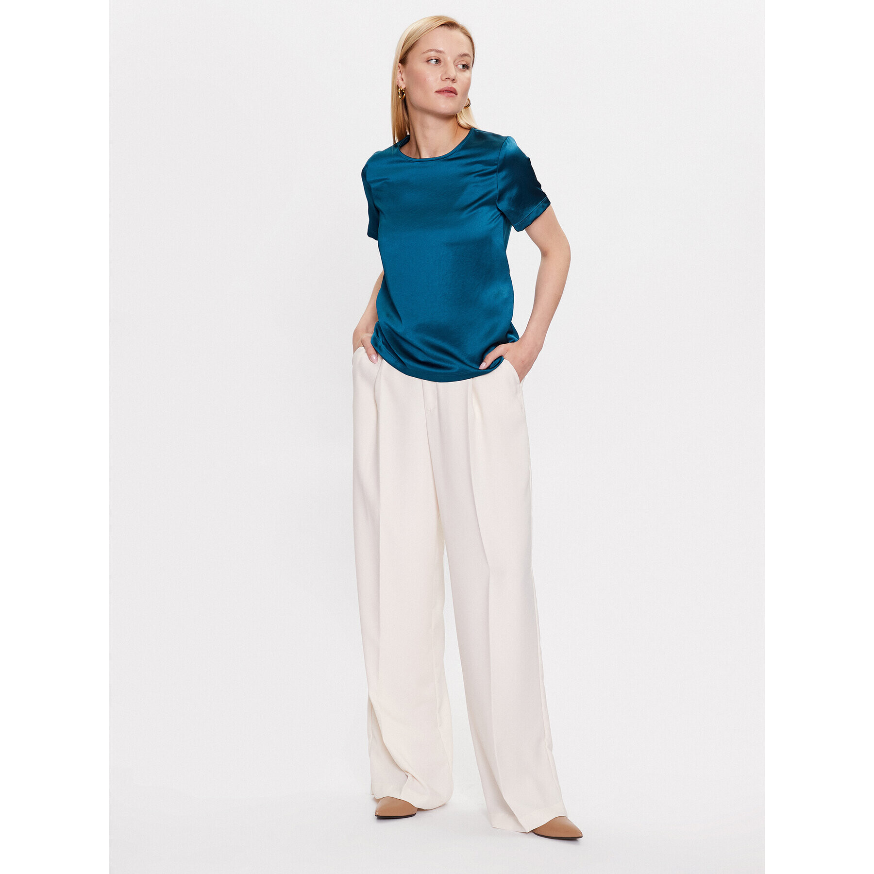 Weekend Max Mara Блуза Gilbert 23594602396 Син Regular Fit - Pepit.bg