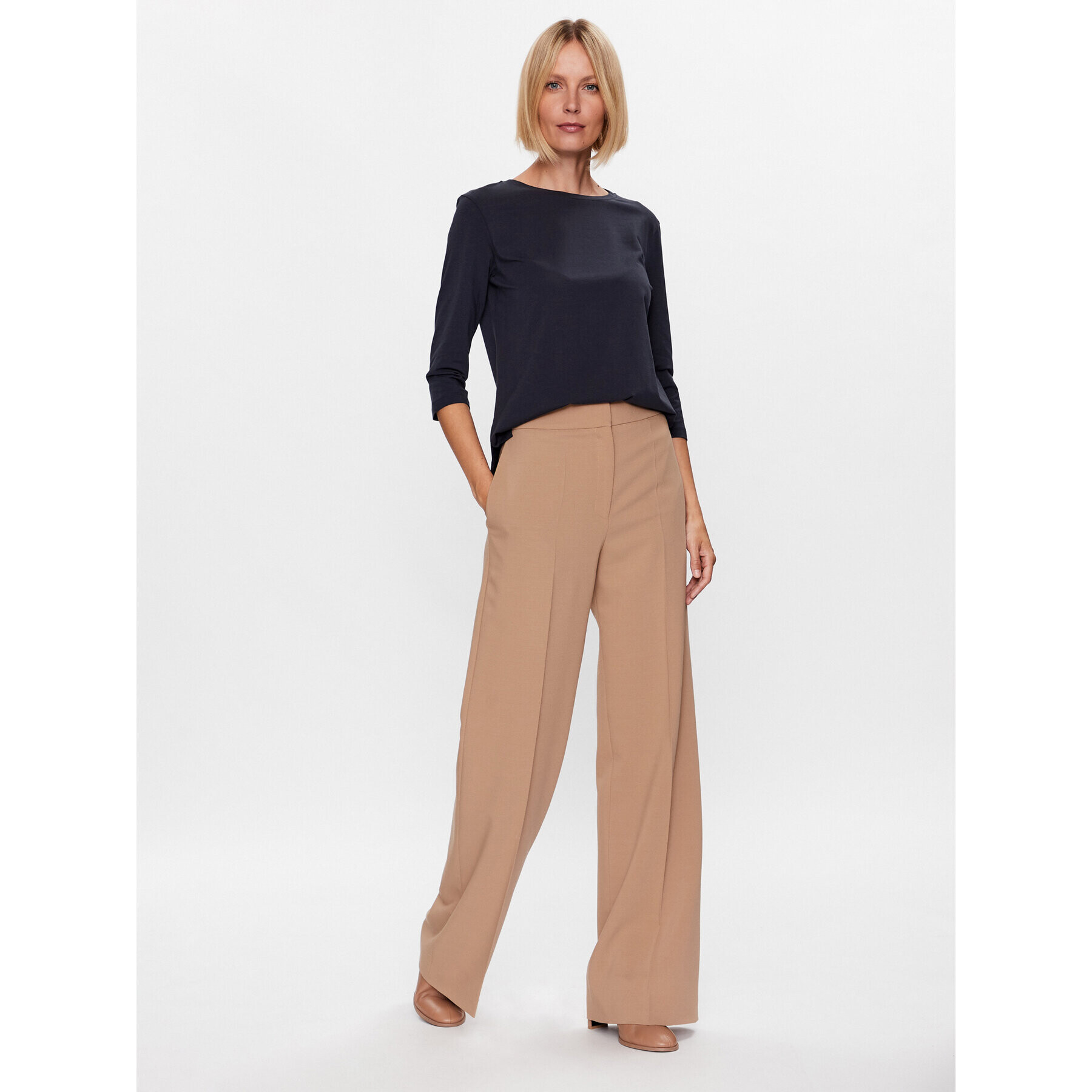 Weekend Max Mara Блуза Multia 23594604 Тъмносин Regular Fit - Pepit.bg