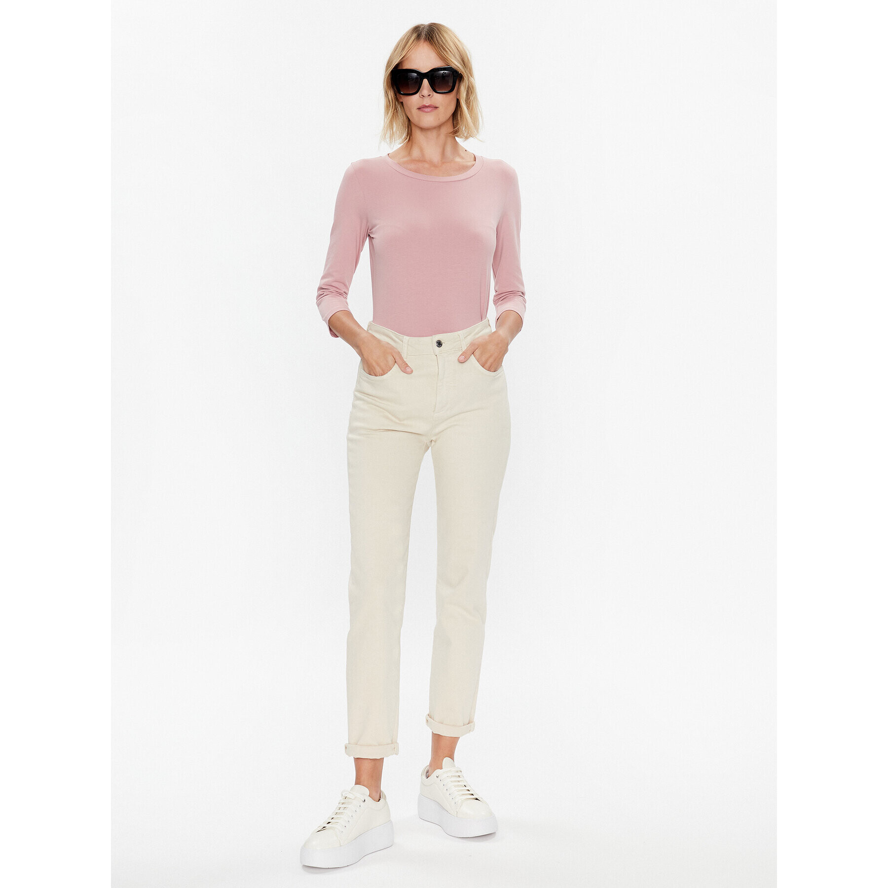 Weekend Max Mara Блуза Multia 23597105 Розов Regular Fit - Pepit.bg