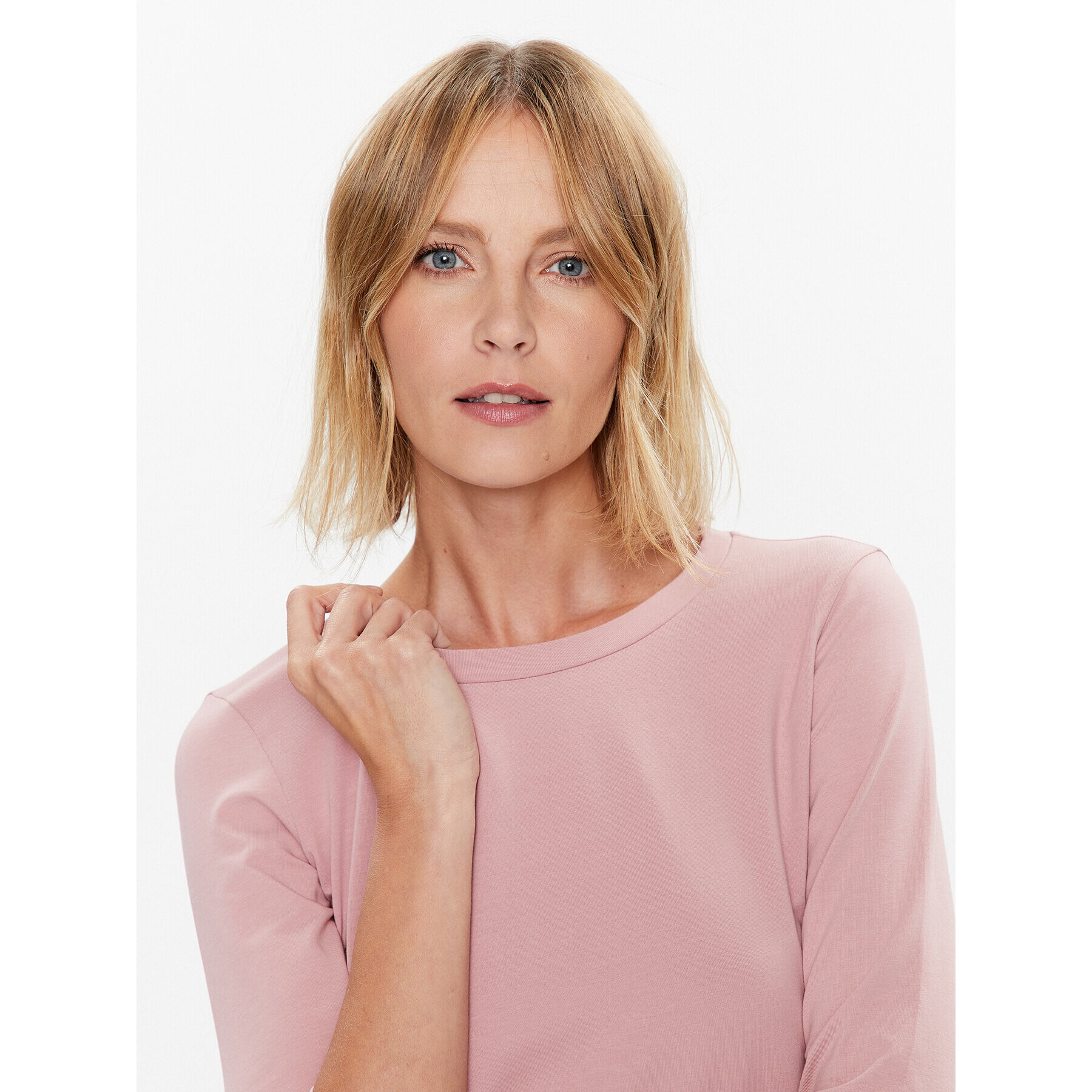 Weekend Max Mara Блуза Multia 23597105 Розов Regular Fit - Pepit.bg