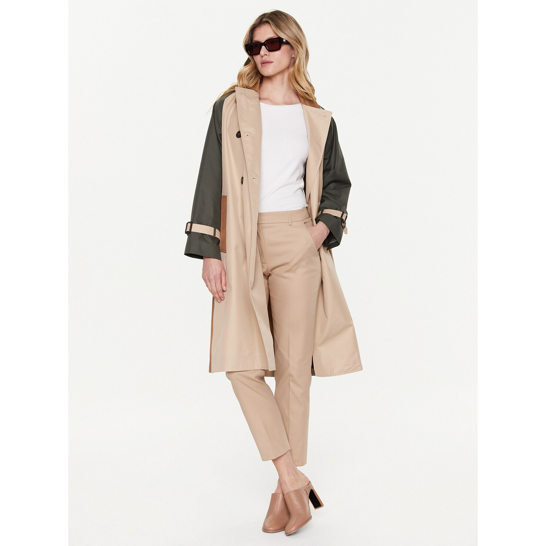 Weekend Max Mara Блуза Multia 2359710537 Бял Regular Fit - Pepit.bg