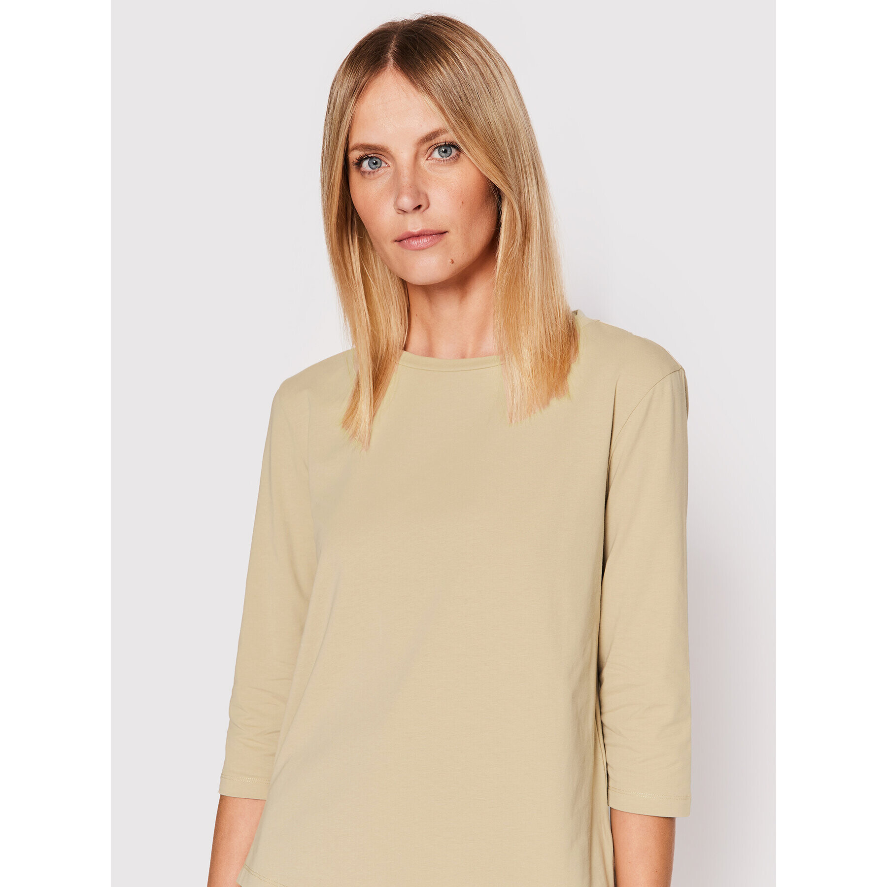 Weekend Max Mara Блуза Multia 59460129 Бежов Regular Fit - Pepit.bg