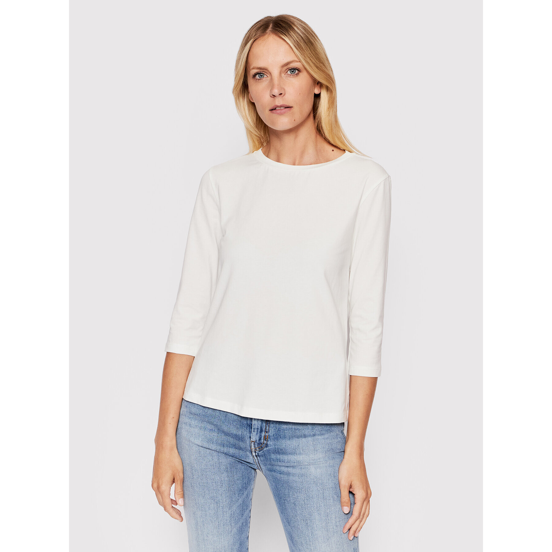 Weekend Max Mara Блуза Multia 59460129 Бял Regular Fit - Pepit.bg