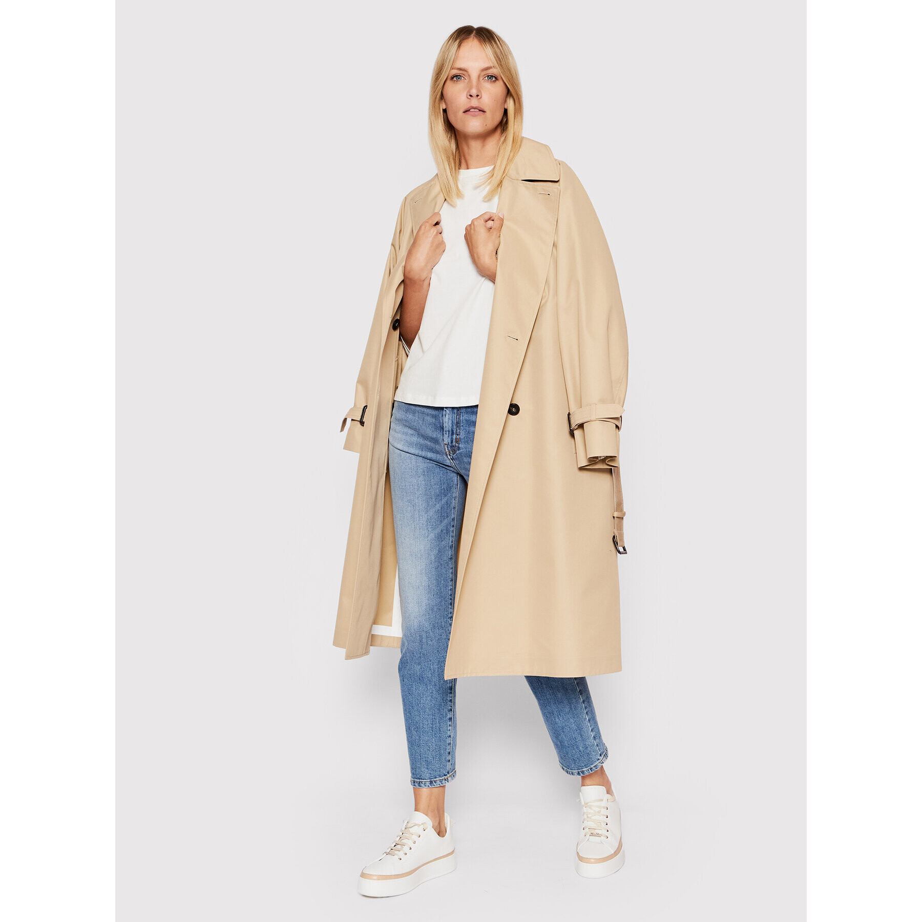 Weekend Max Mara Блуза Multia 59460129 Бял Regular Fit - Pepit.bg