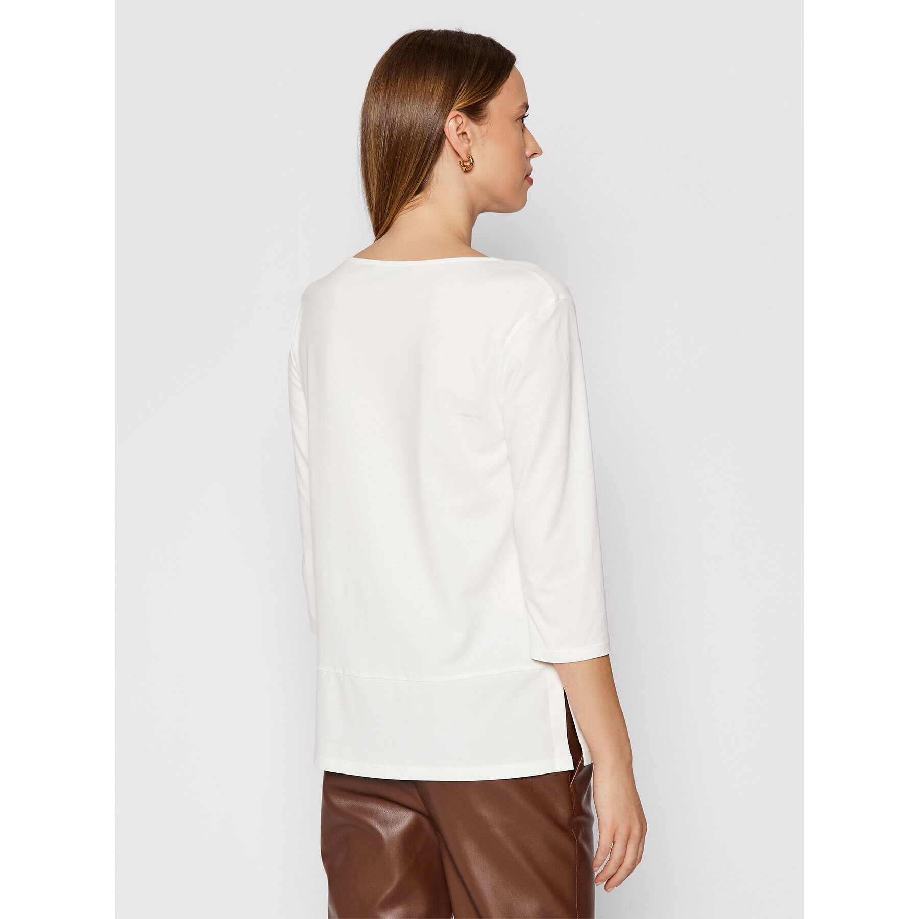 Weekend Max Mara Блуза Multia 59460919 Бял Regular Fit - Pepit.bg