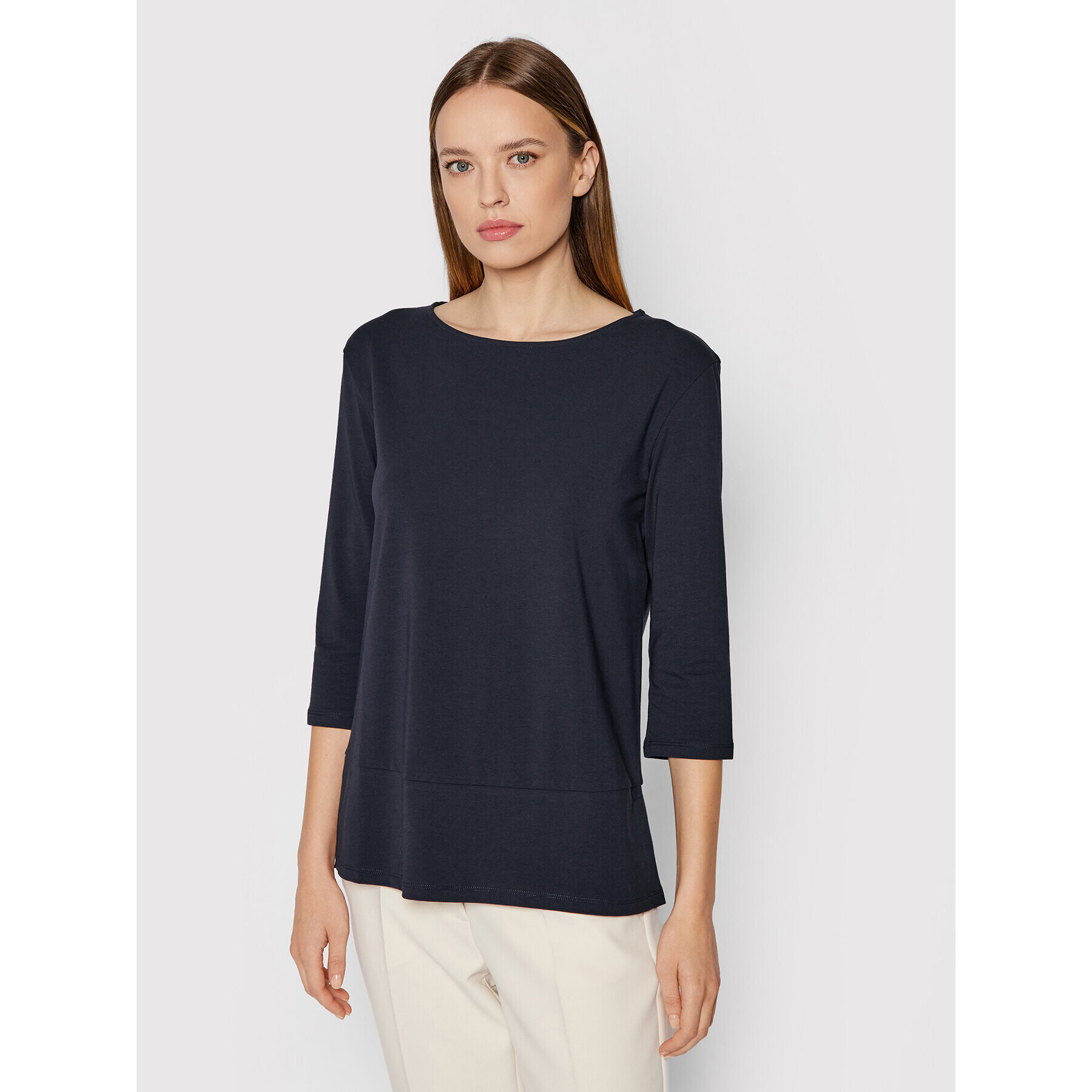 Weekend Max Mara Блуза Multia 59460919 Тъмносин Regular Fit - Pepit.bg