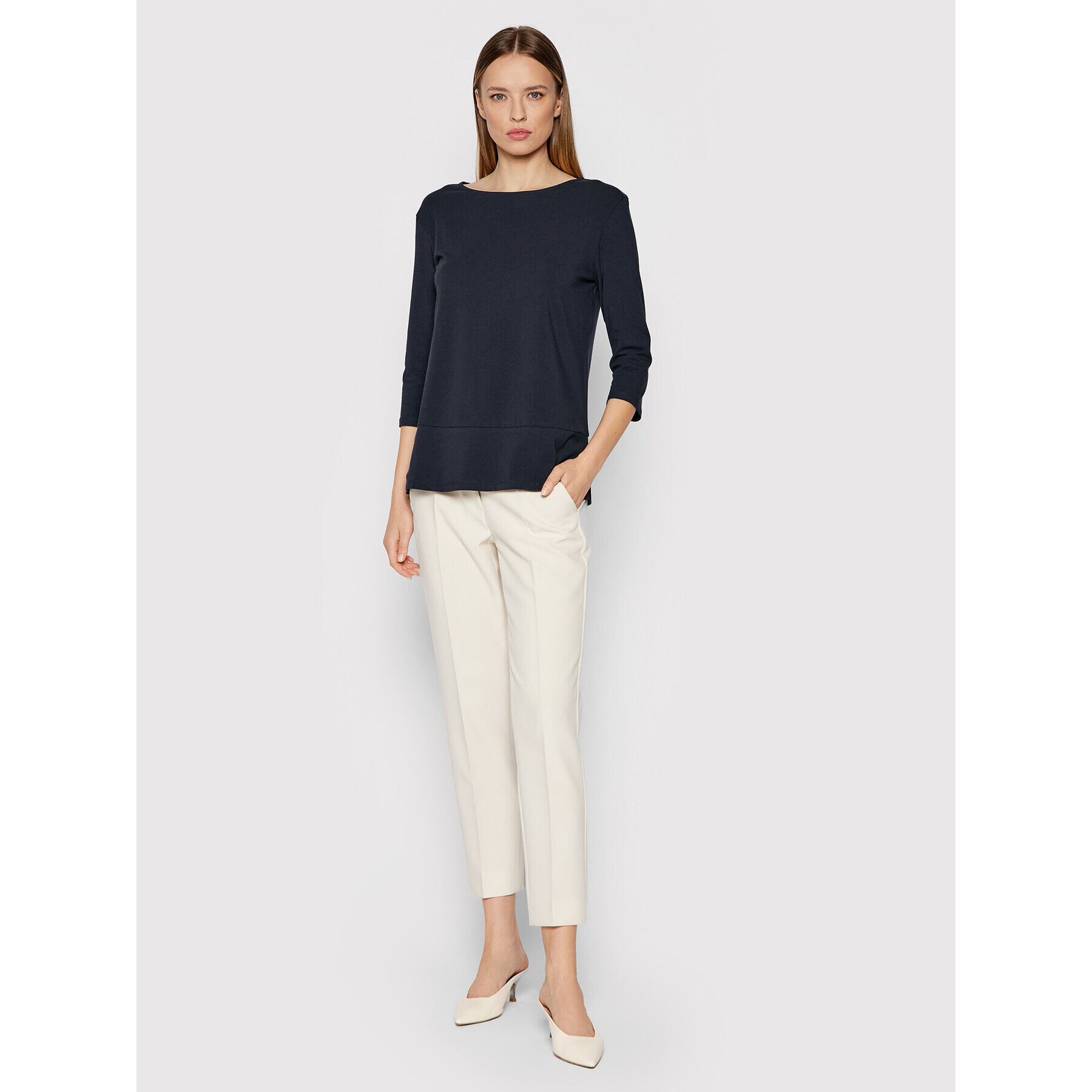 Weekend Max Mara Блуза Multia 59460919 Тъмносин Regular Fit - Pepit.bg