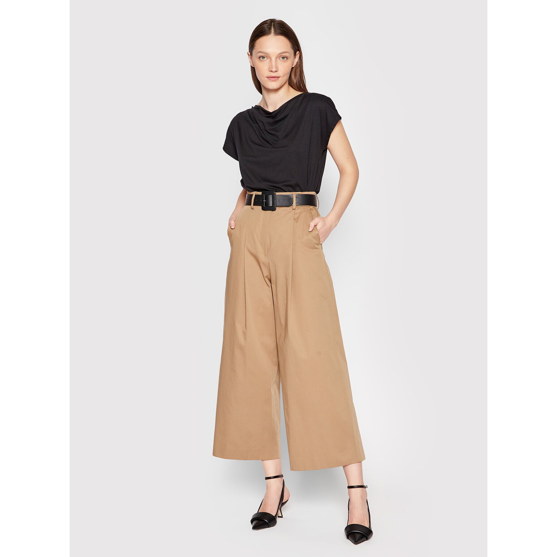 Weekend Max Mara Блуза Multid 59410621 Черен Regular Fit - Pepit.bg