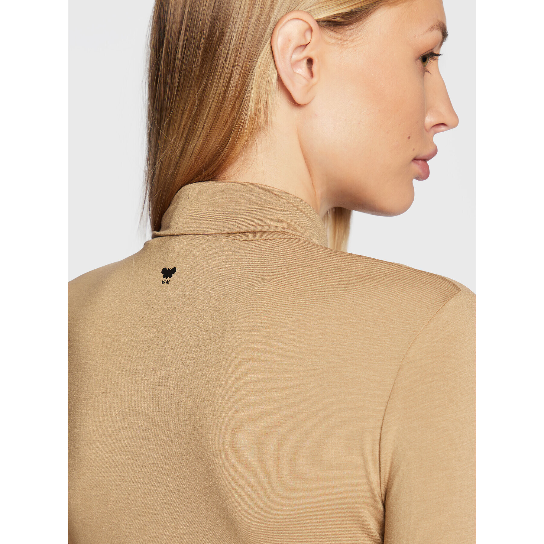 Weekend Max Mara Блуза Multif 59460123 Бежов Slim Fit - Pepit.bg