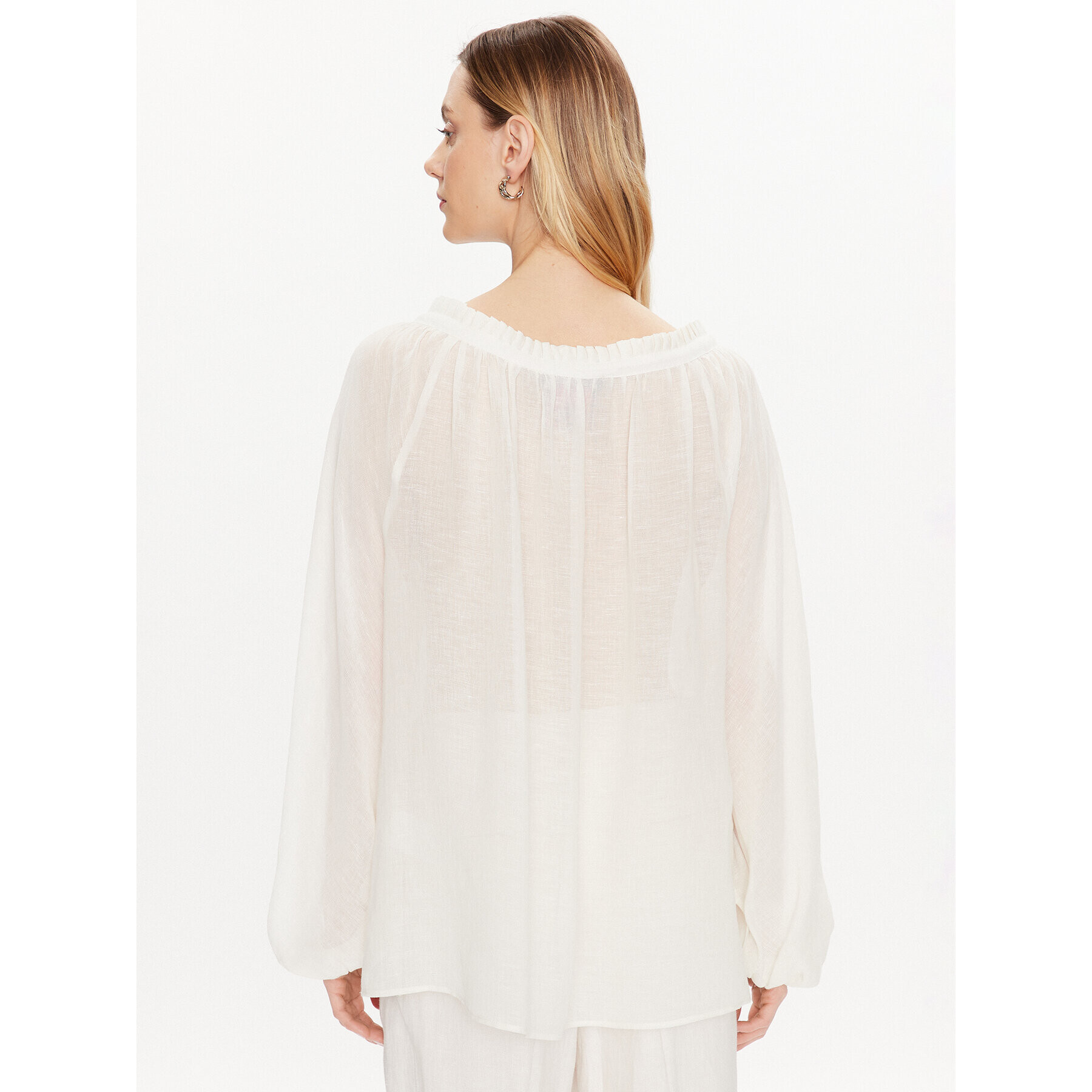 Weekend Max Mara Блуза Nazario 23511101 Бежов Regular Fit - Pepit.bg