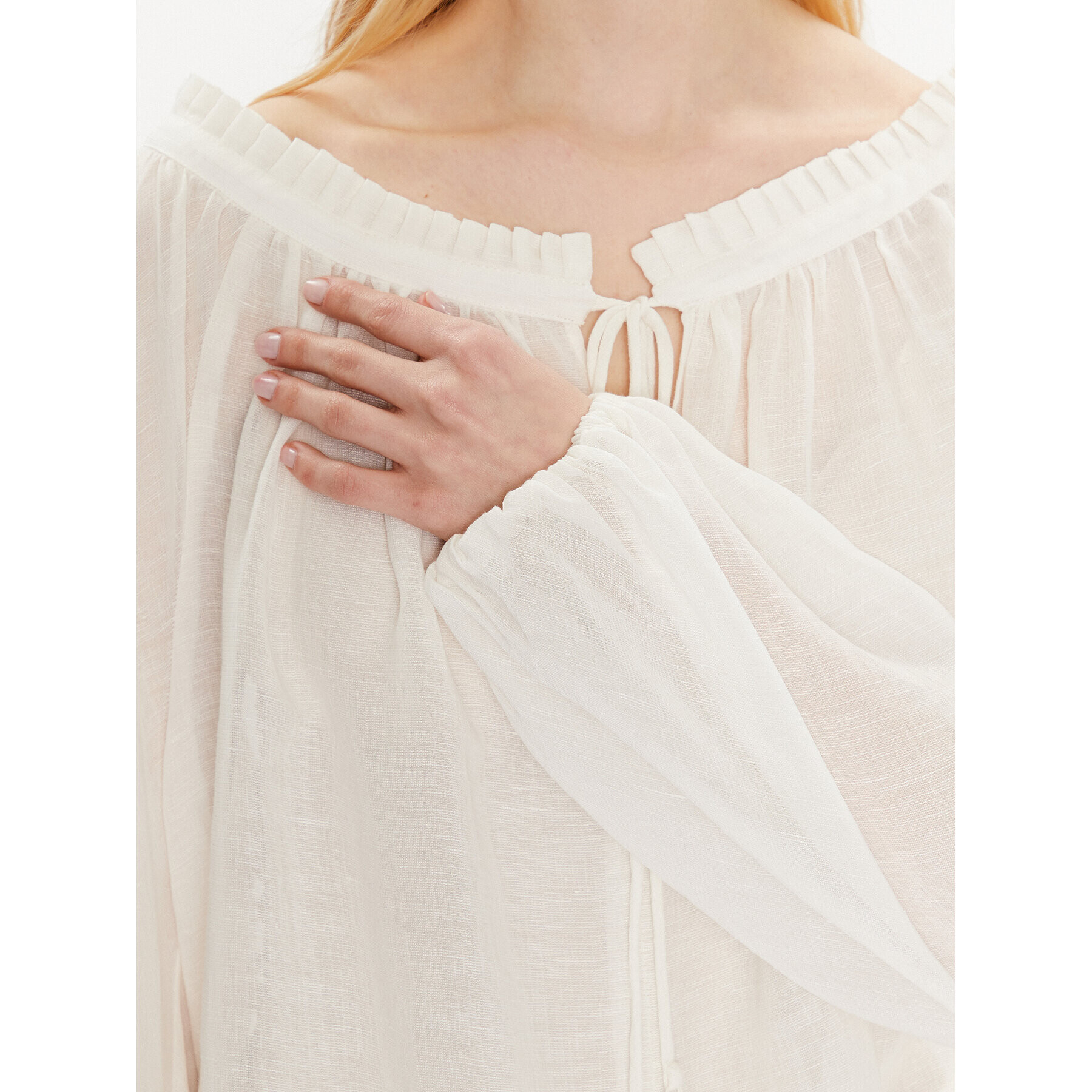 Weekend Max Mara Блуза Nazario 23511101 Бежов Regular Fit - Pepit.bg